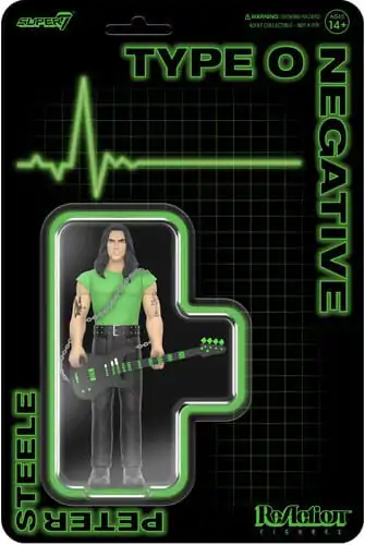 Type O Negative ReAction akcijska figura Wave 01 Peter Steele 10 cm fotografija proizvoda