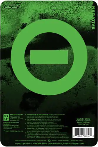 Type O Negative ReAction akcijska figura Wave 01 Peter Steele 10 cm fotografija proizvoda