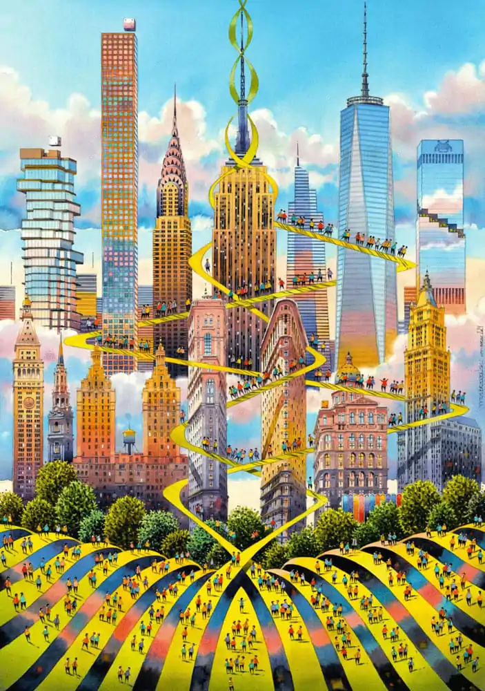 Tytus Brzozowski New York puzzle (1000 dijelova) fotografija proizvoda