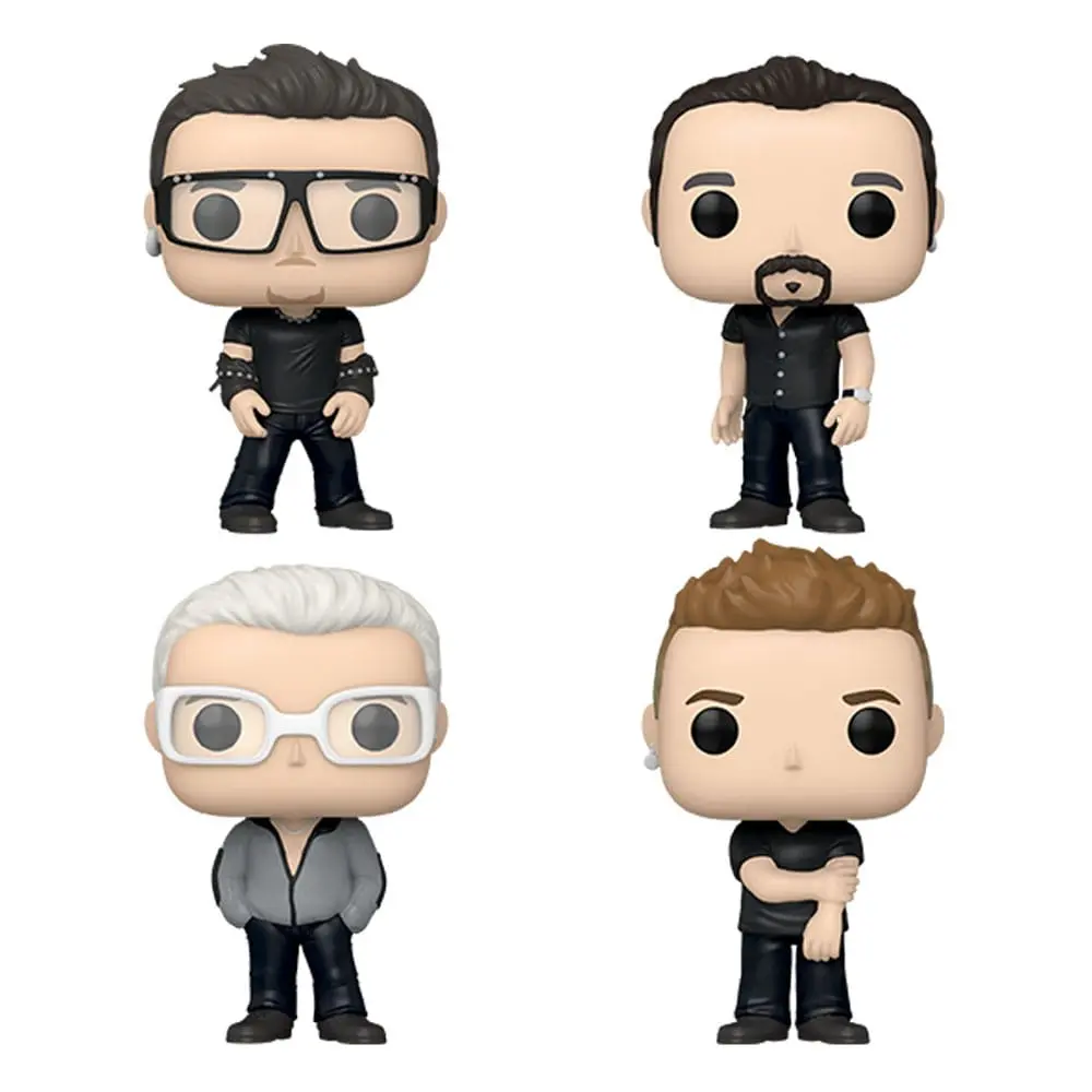 U2 POP! Albums DLX Vinil Figurica Set od 4 POP 9 cm fotografija proizvoda