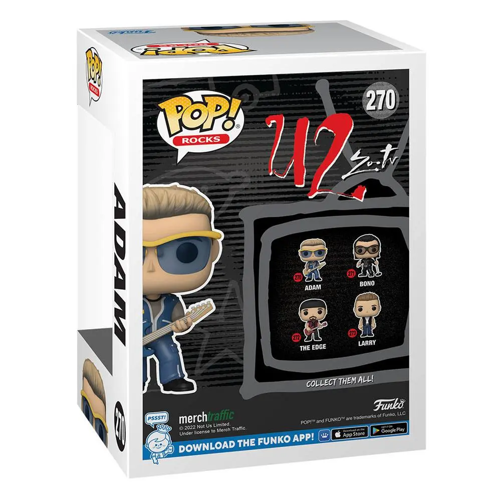 U2 POP! Rocks Vinyl Figura Zoo TV Adam 9 cm fotografija proizvoda