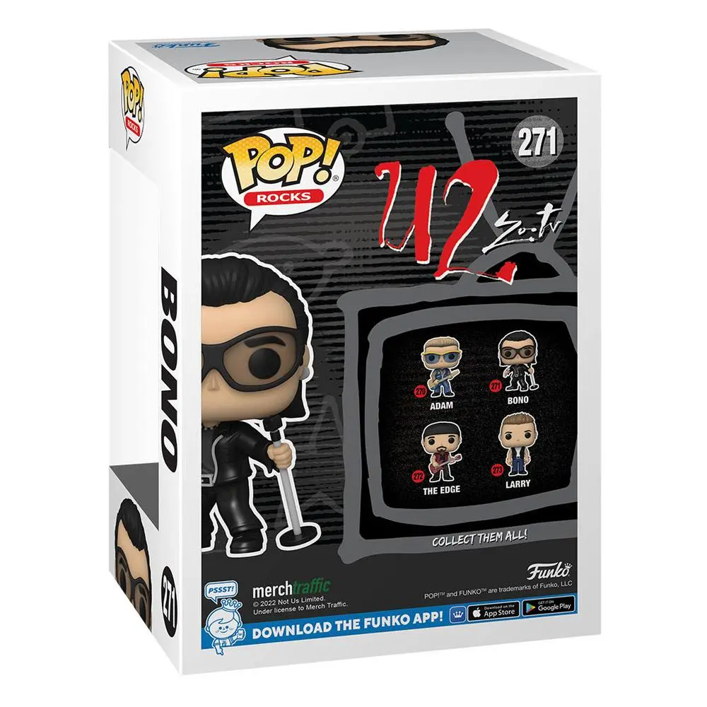 U2 POP! Rocks Vinyl Figura Zoo TV Bono 9 cm fotografija proizvoda
