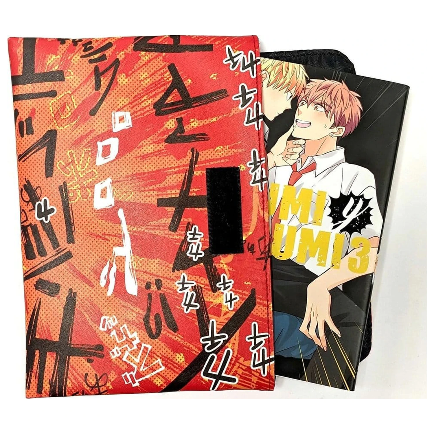 Uchiwa Manga korice Kanjis 24 cm fotografija proizvoda