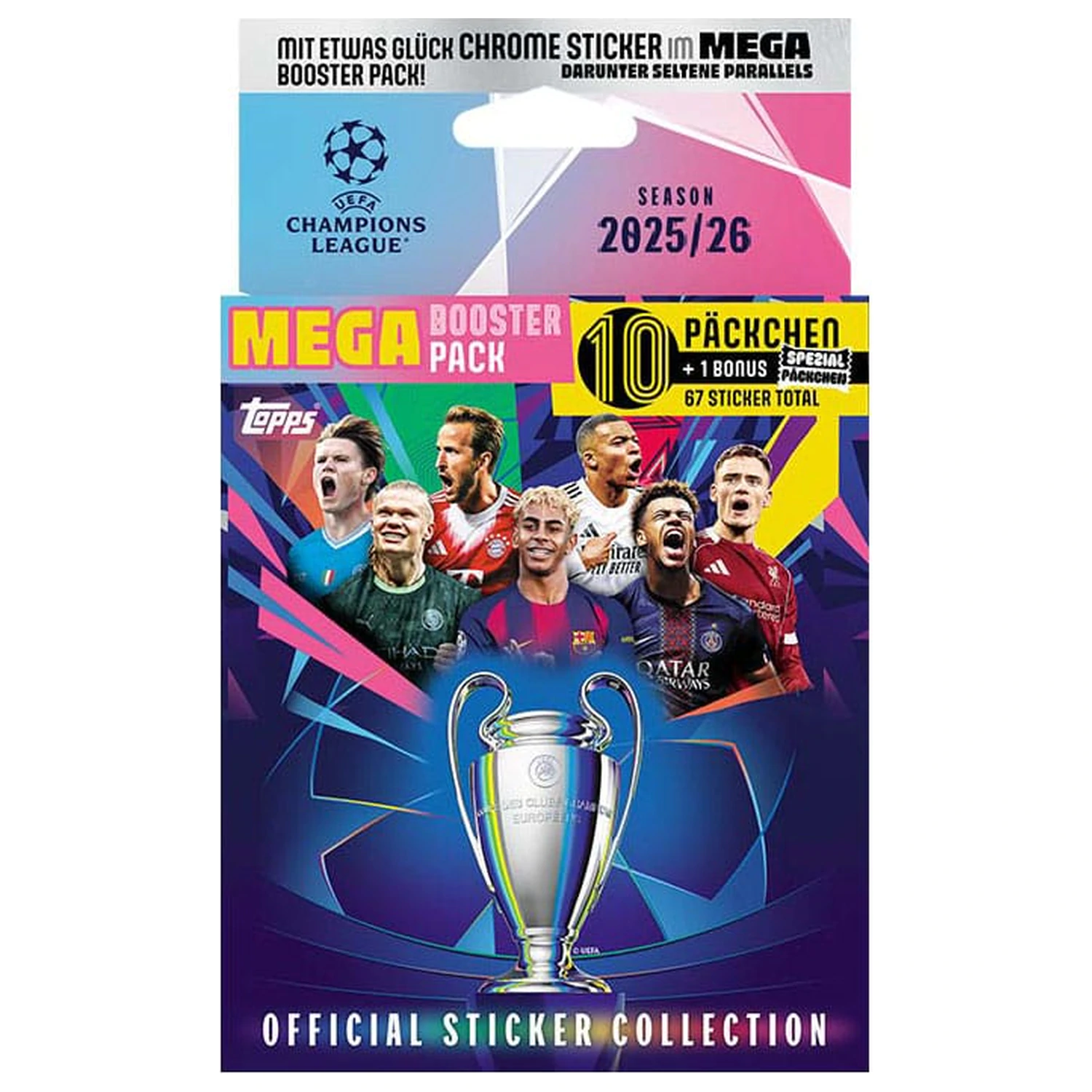 UEFA Champions League 2025/26 Kolekcija sličica Mega Eco pakiranje fotografija proizvoda