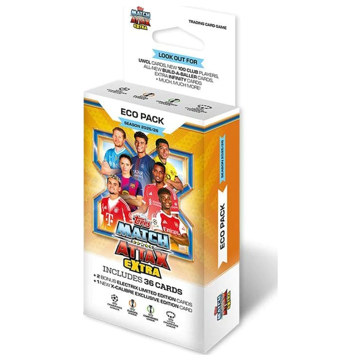 UEFA Champions League Match Attax Extra Karte za trgovanje 2025/26 Eco Pakiranje fotografija proizvoda