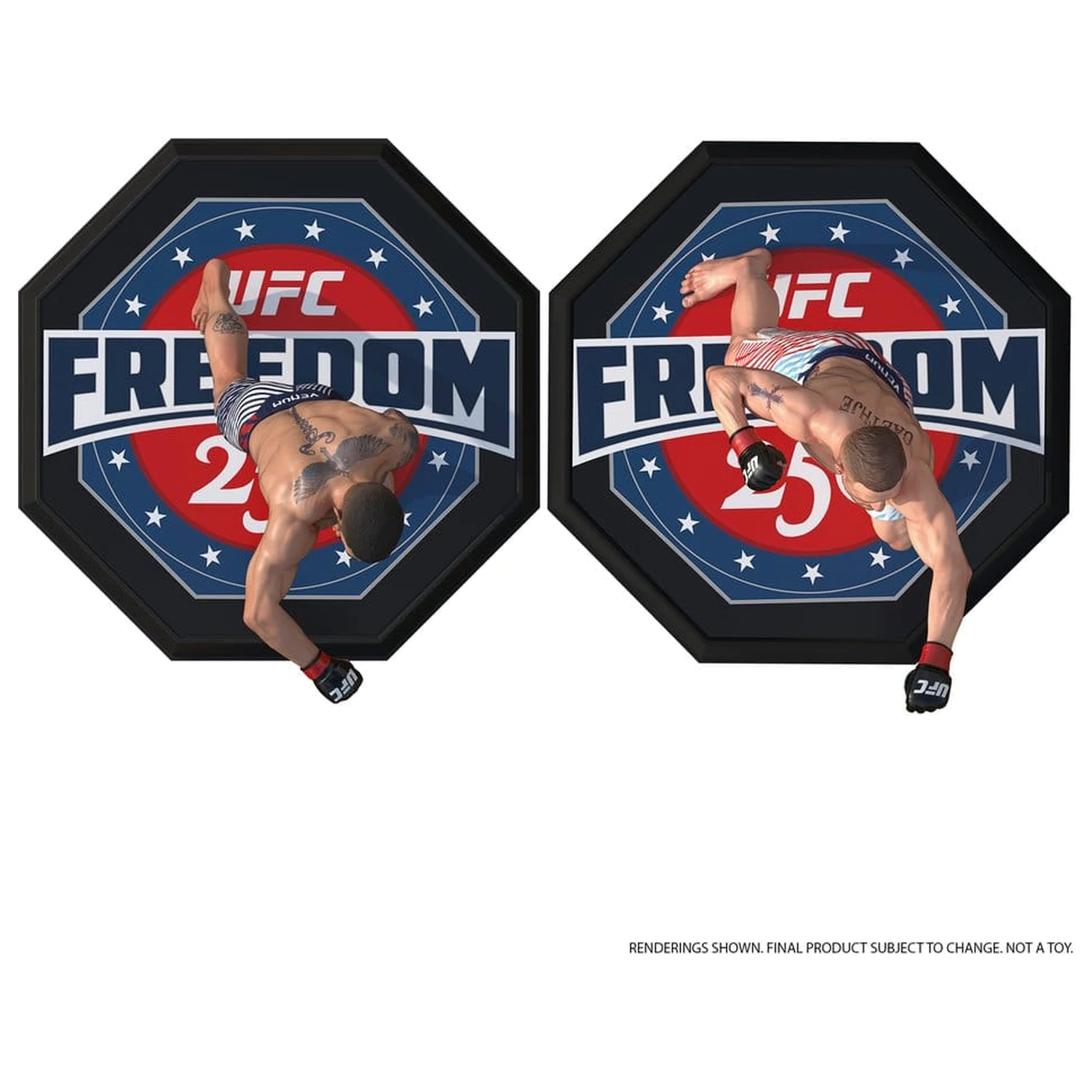 UFC McFarlane’s SportsPicks akcijske figure pakiranje od 2 komada Ilia Topuria vs Justin Gaethje (Freedom 250) 18 cm fotografija proizvoda