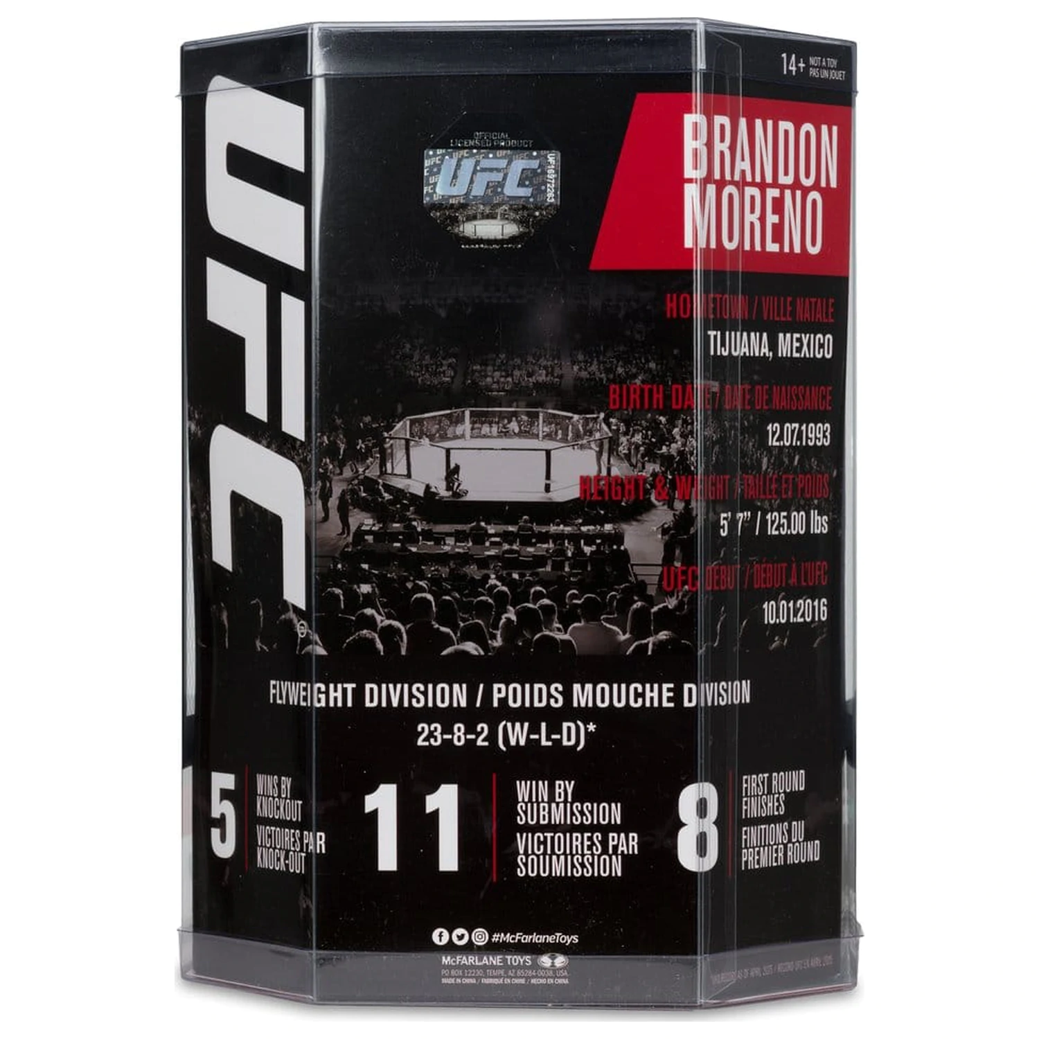 UFC Posed PVC statua Brandon Moreno 16 cm fotografija proizvoda