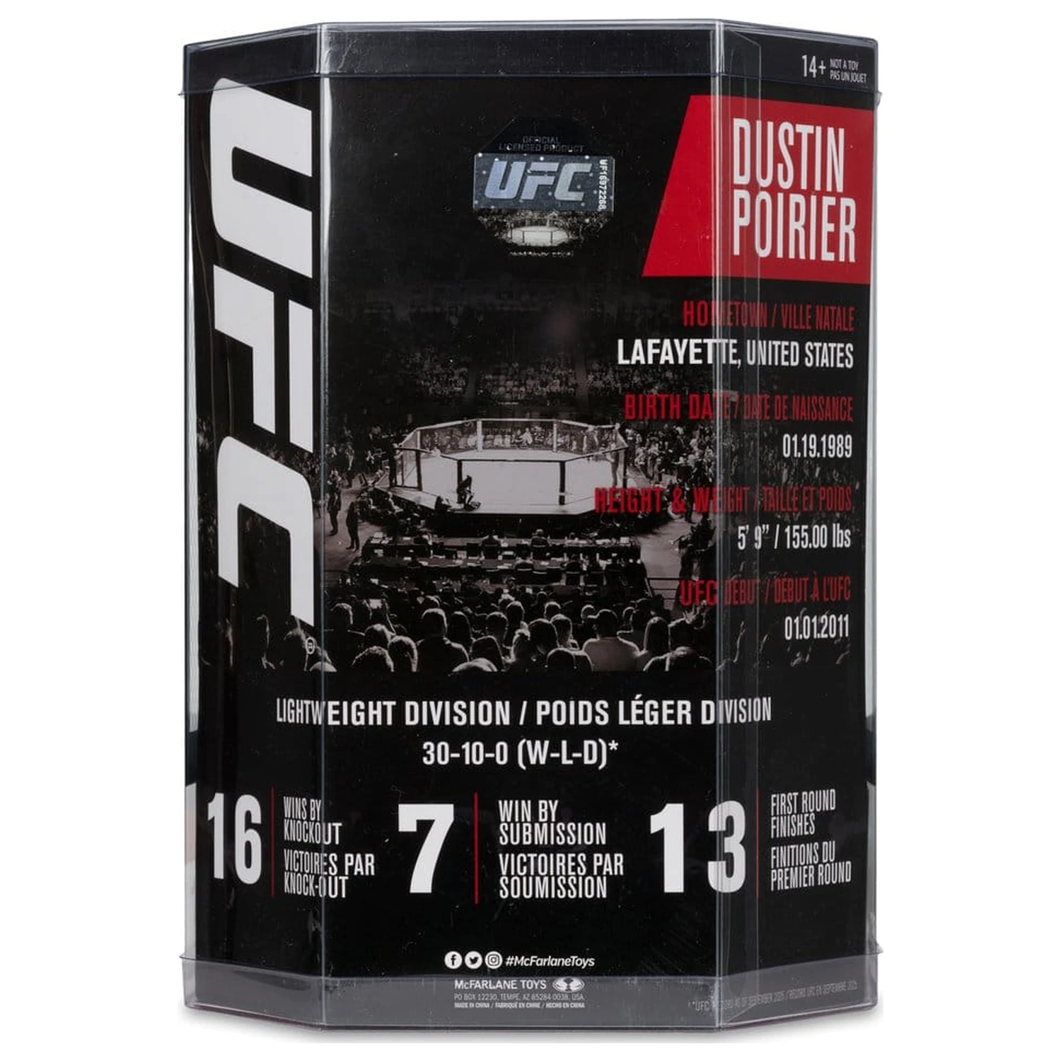 UFC Posed PVC statua Dustin Poirier 16 cm fotografija proizvoda