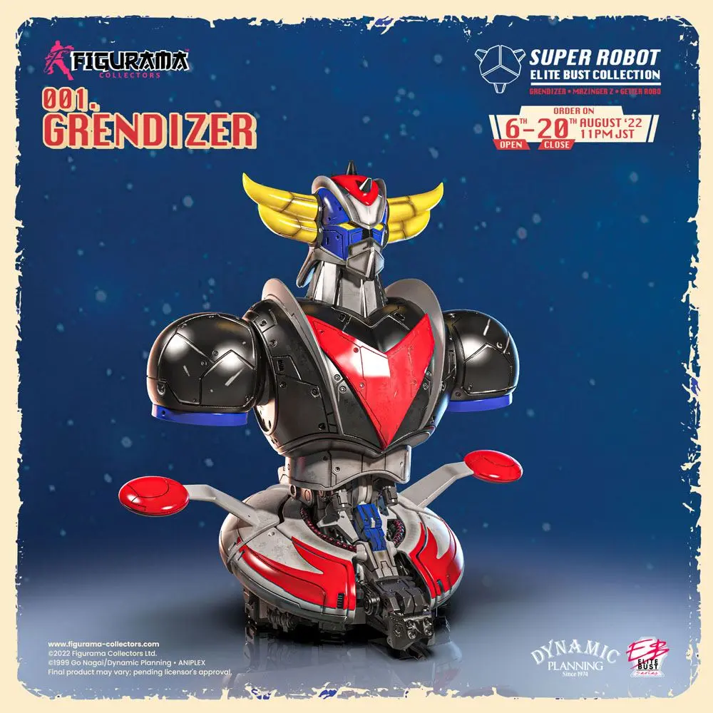 UFO Robot Grendizer Super Robot Elite Poprsje 1/3 Grendizer 26 cm fotografija proizvoda