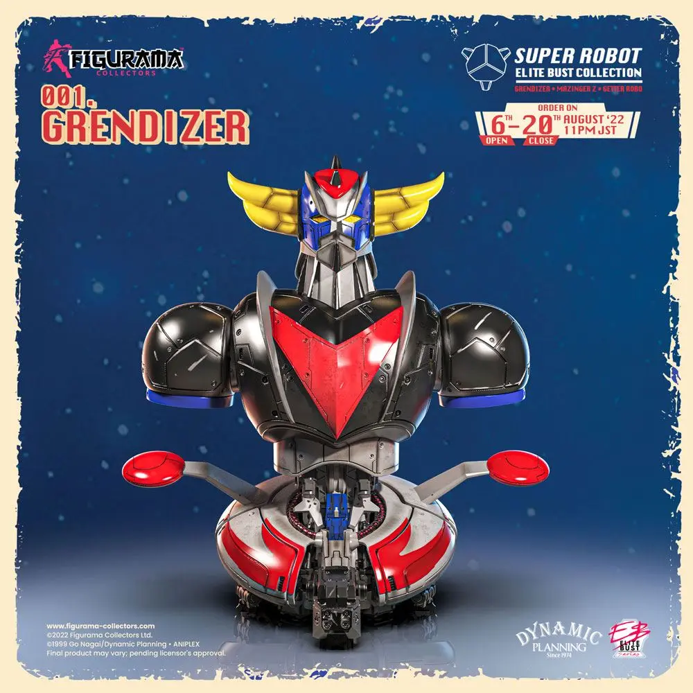 UFO Robot Grendizer Super Robot Elite Poprsje 1/3 Grendizer 26 cm fotografija proizvoda