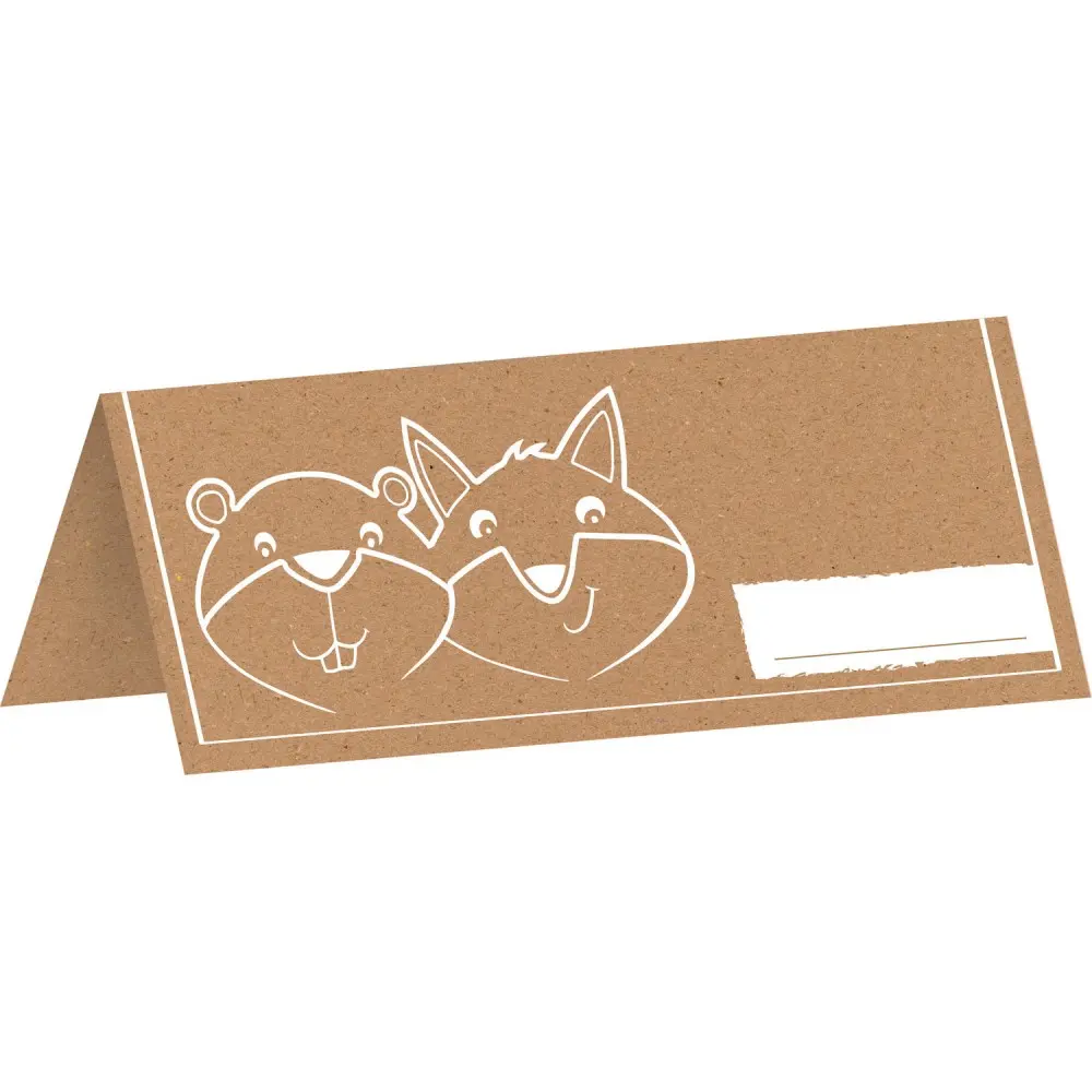 Seating Card Fox, The Fox 8-dijelni fotografija proizvoda