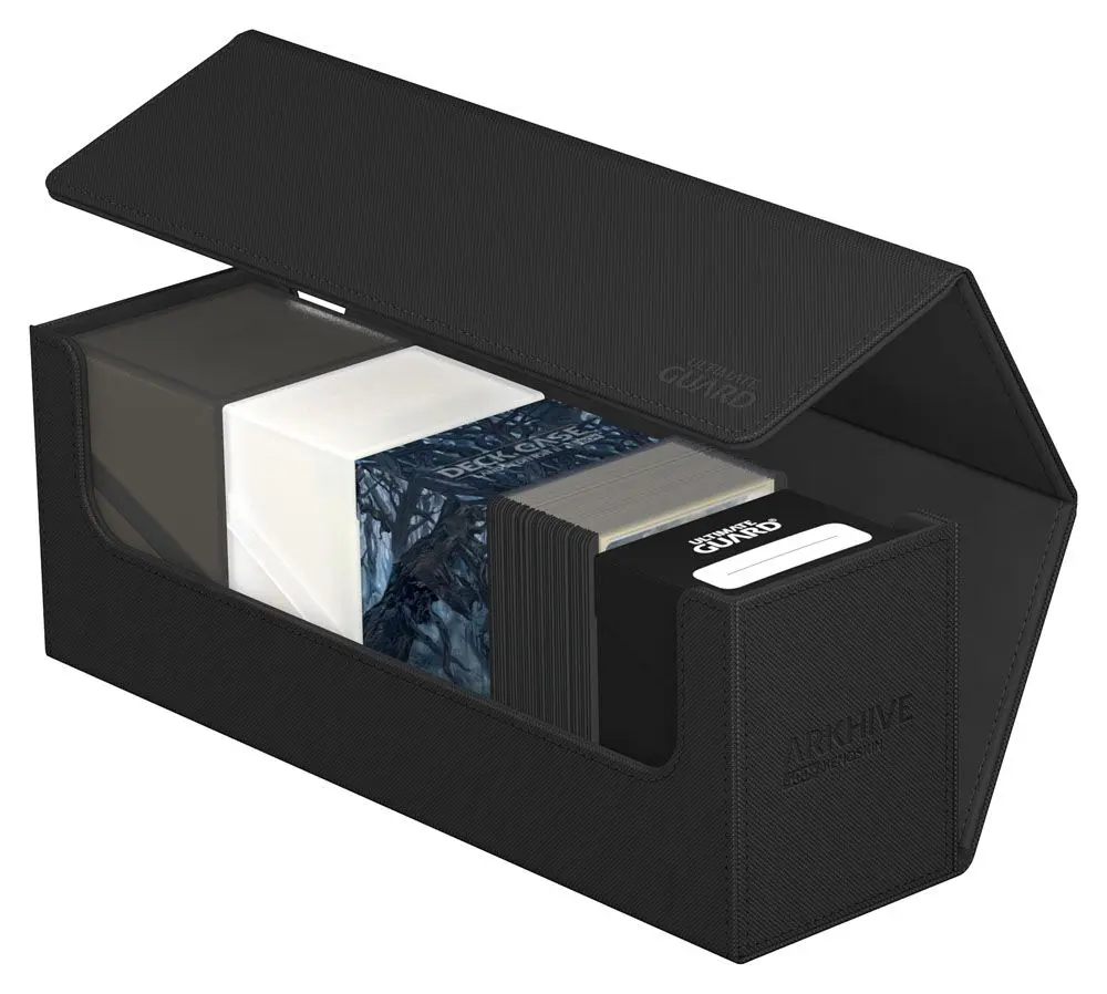 Ultimate Guard Arkhive 400+ XenoSkin jednobojni crni spremnik za kartice fotografija proizvoda