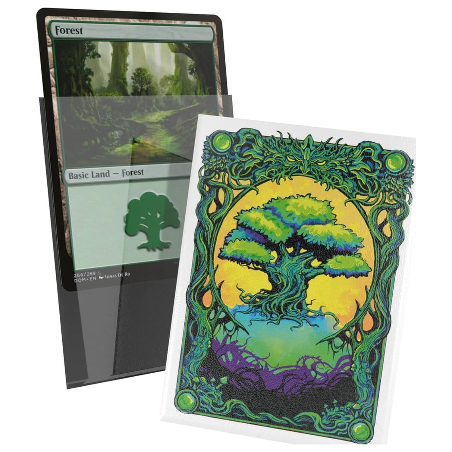 Ultimate Guard Art Sleeves Magic: The Gathering "Mana Token" - Forest fotografija proizvoda