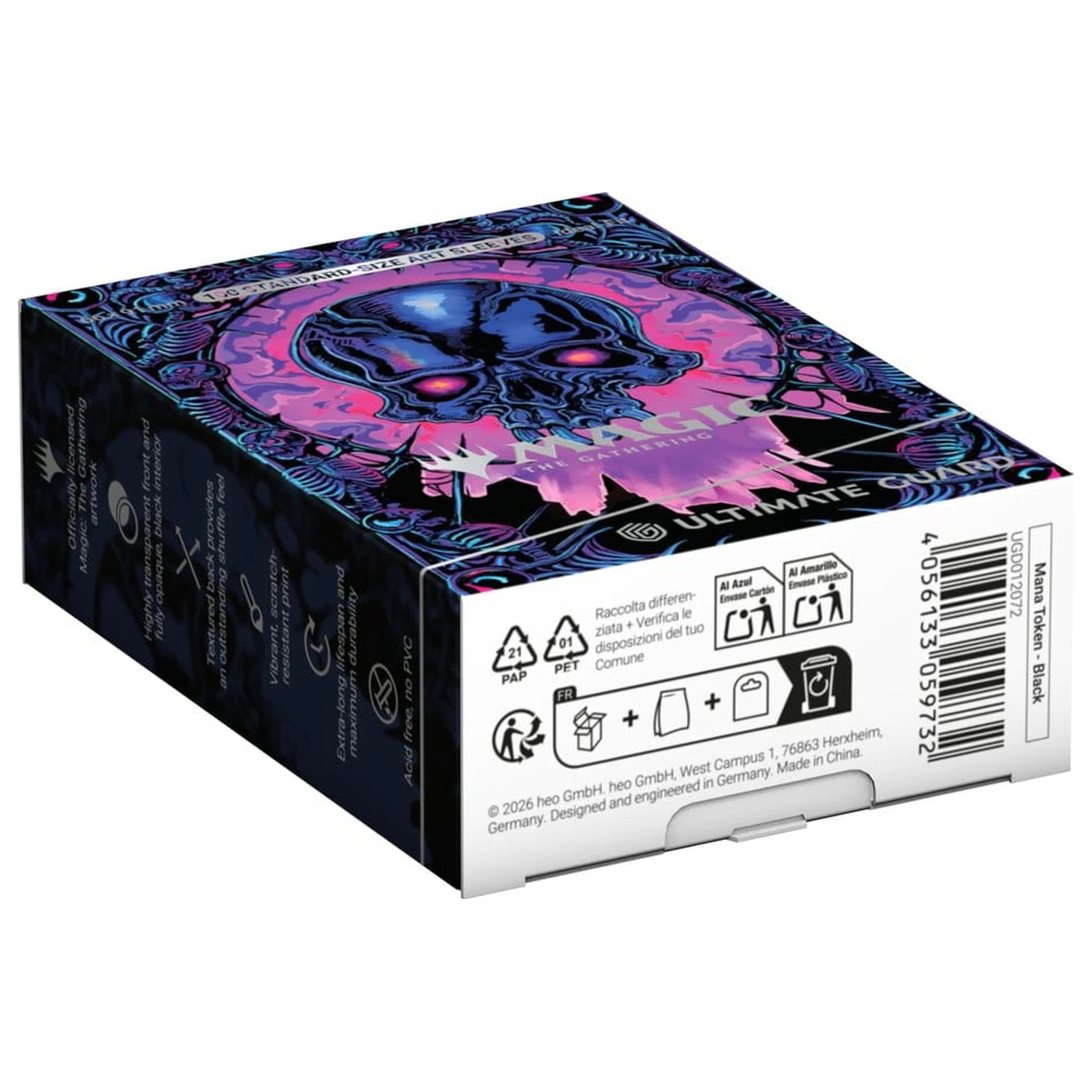 Ultimate Guard Art Sleeves Magic: The Gathering  "Mana Token" - Swamp fotografija proizvoda
