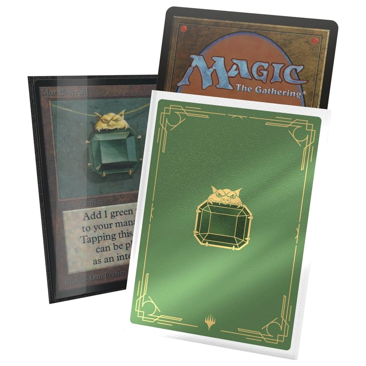 Ultimate Guard Art folije za karte Magic: The Gathering "Mox Collection" - Emerald fotografija proizvoda