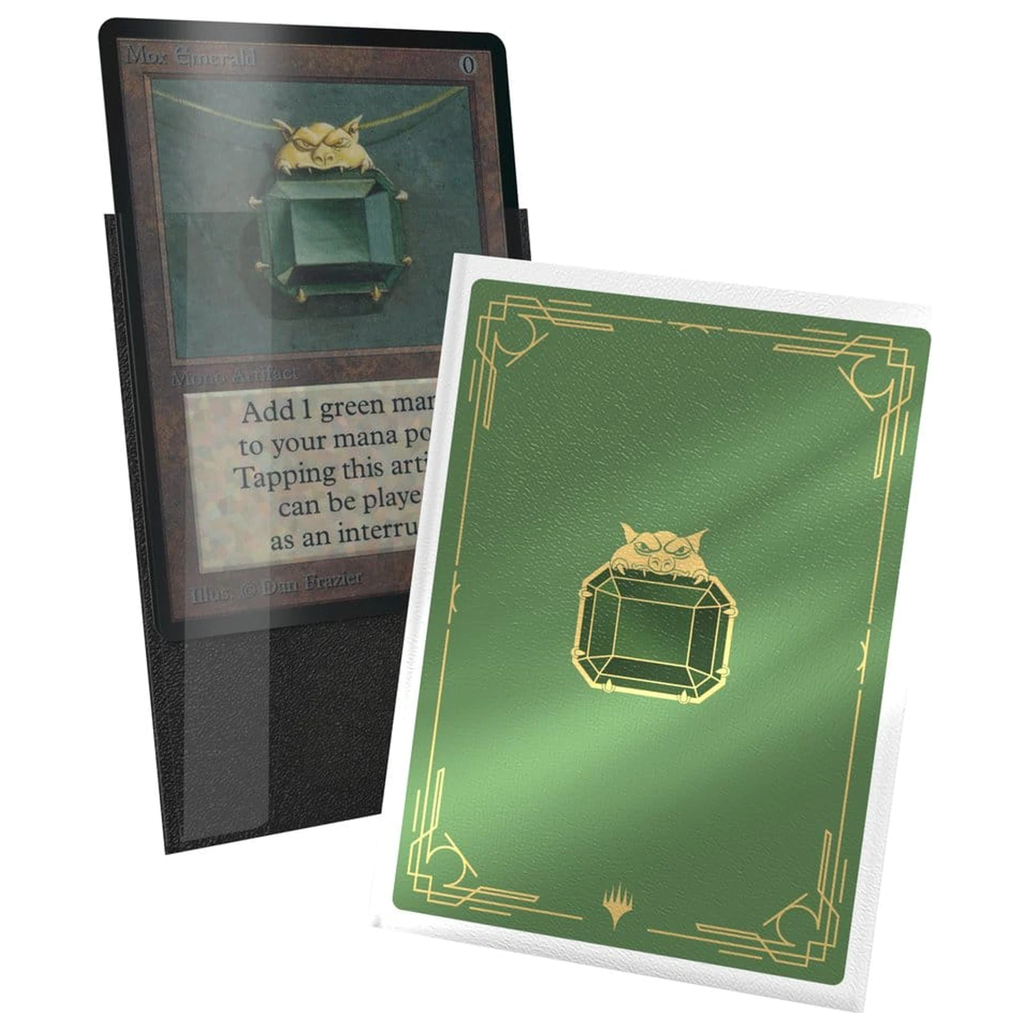 Ultimate Guard Art folije za karte Magic: The Gathering "Mox Collection" - Emerald fotografija proizvoda