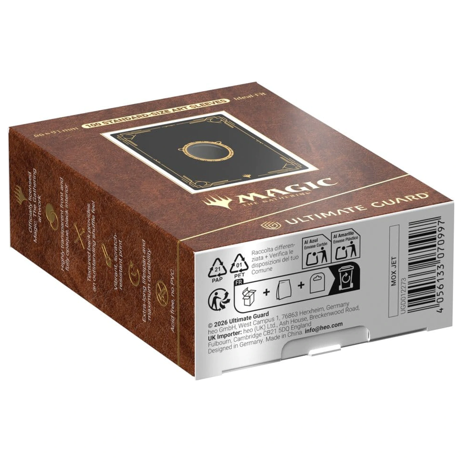 Ultimate Guard Art Sleeves Magic: The Gathering "Mox Collection" - Jet fotografija proizvoda