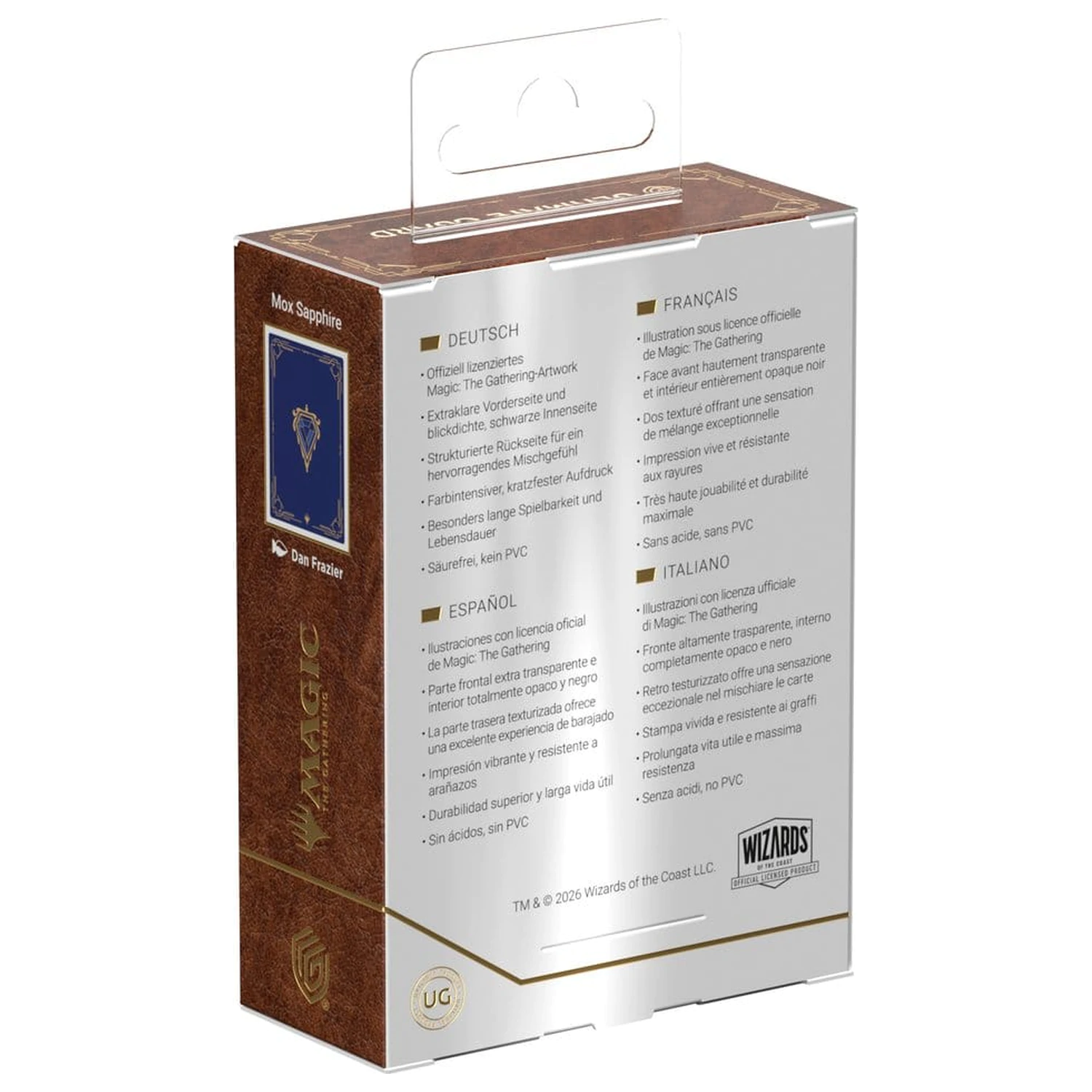 Ultimate Guard Art Sleeves Magic: The Gathering "Mox Collection" - Sapphire fotografija proizvoda