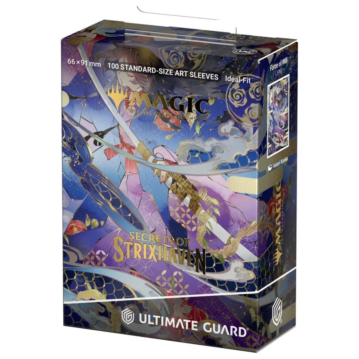 Ultimate Guard Art zaštitne folije za karte Magic: The Gathering "Secrets of Strixhaven" - Blue Mythic 1 (Alternativna umjetnost) fotografija proizvoda