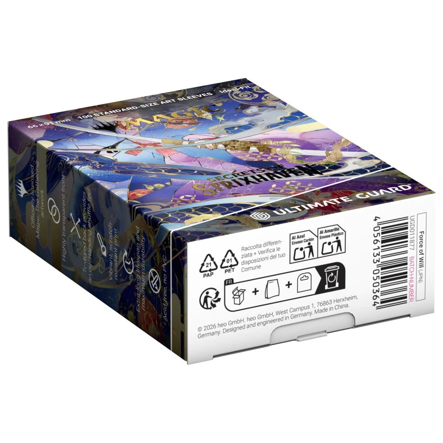 Ultimate Guard Art zaštitne folije za karte Magic: The Gathering "Secrets of Strixhaven" - Blue Mythic 1 (Alternativna umjetnost) fotografija proizvoda