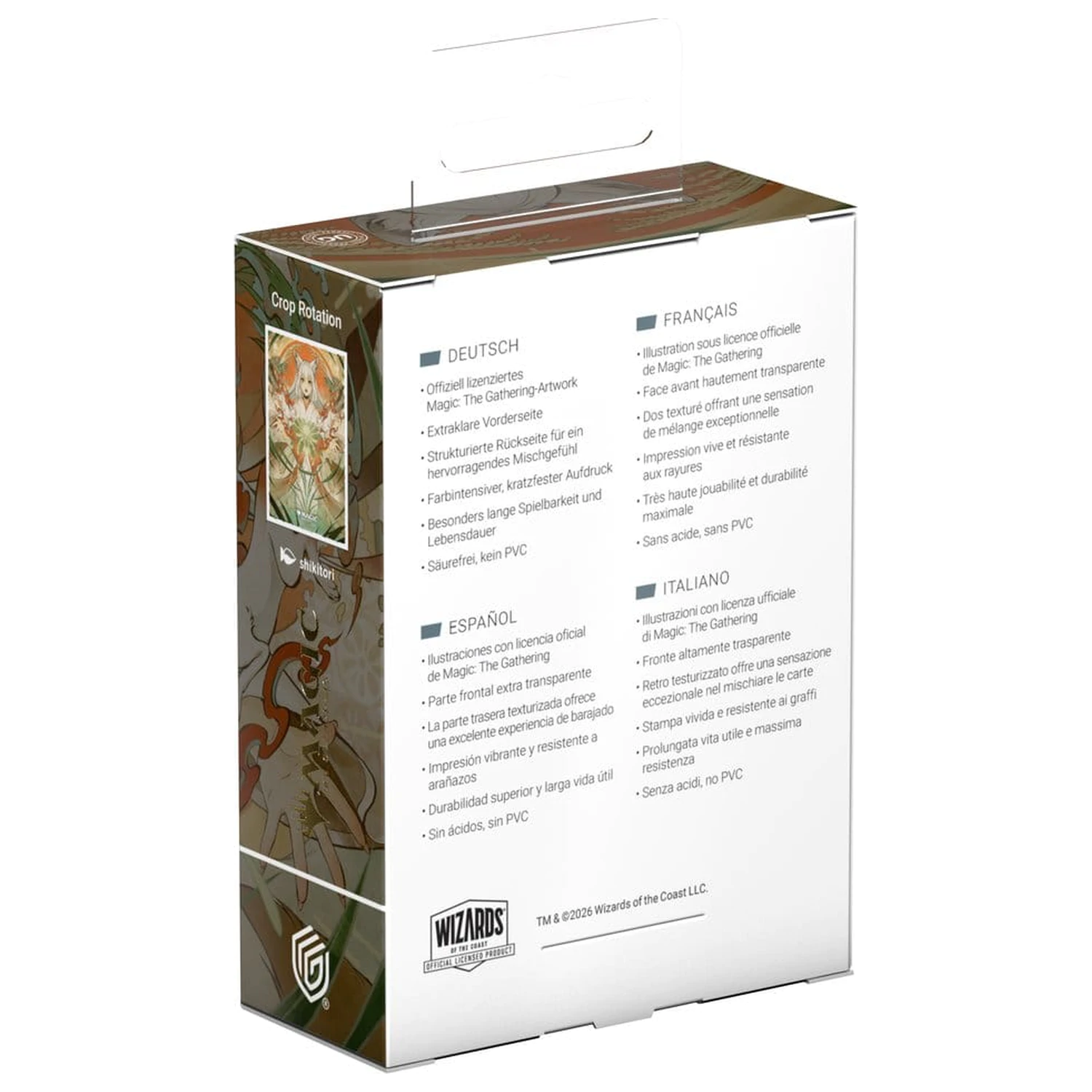 Ultimate Guard Art Sleeves Magic: The Gathering "Secrets of Strixhaven" - Crop Rotation fotografija proizvoda
