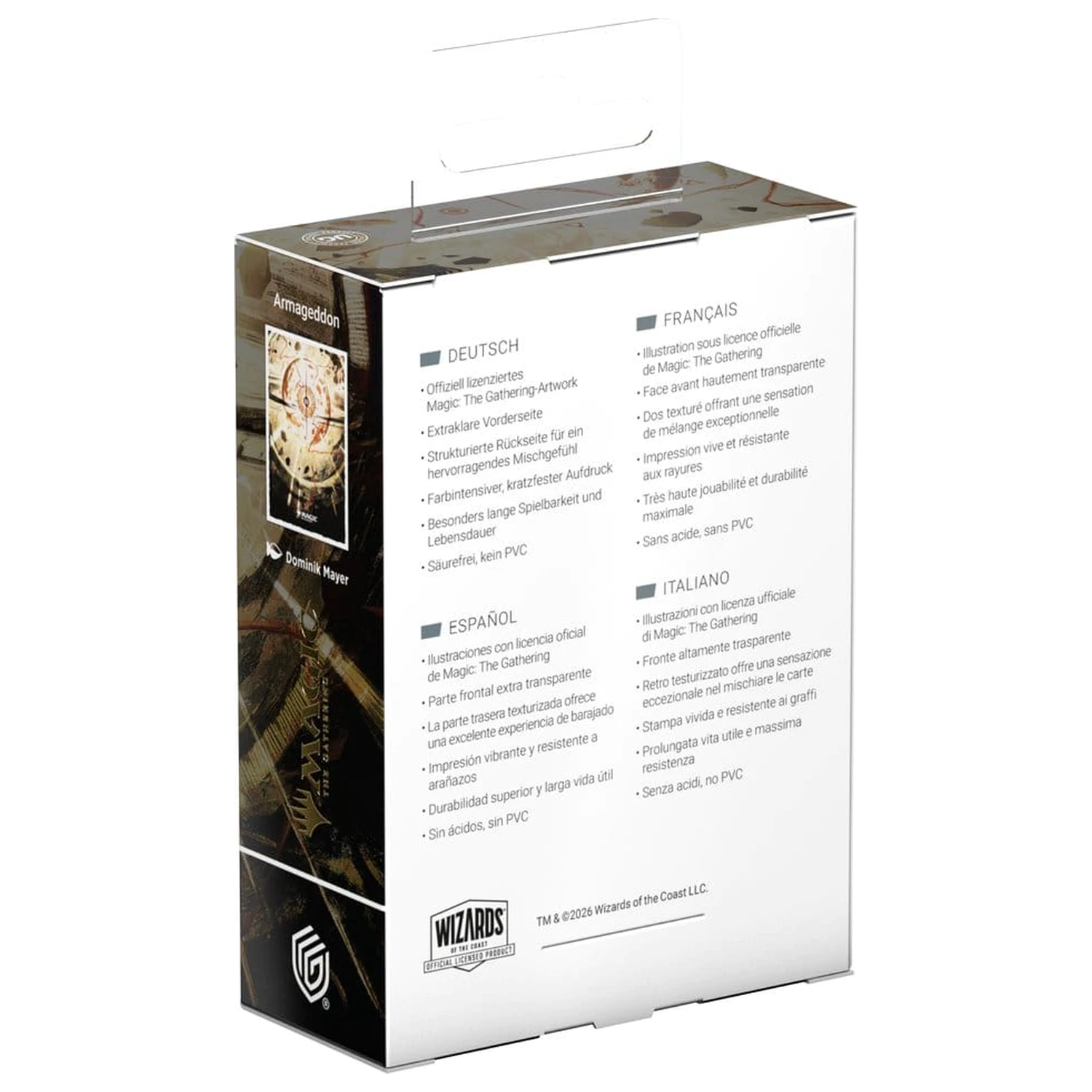 Ultimate Guard Art Sleeves Magic: The Gathering "Secrets of Strixhaven" - Armageddon fotografija proizvoda