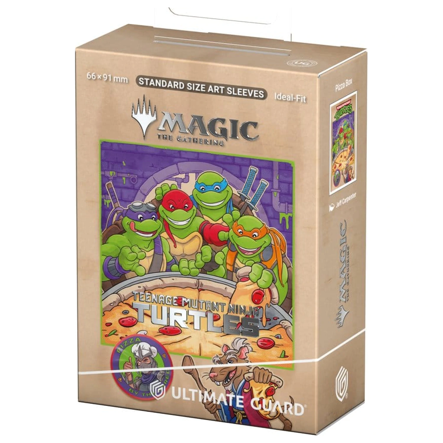 Ultimate Guard Art Sleeves Magic: The Gathering | Teenage Mutant Ninja Turtles - Pizza Box paket omota za karte fotografija proizvoda