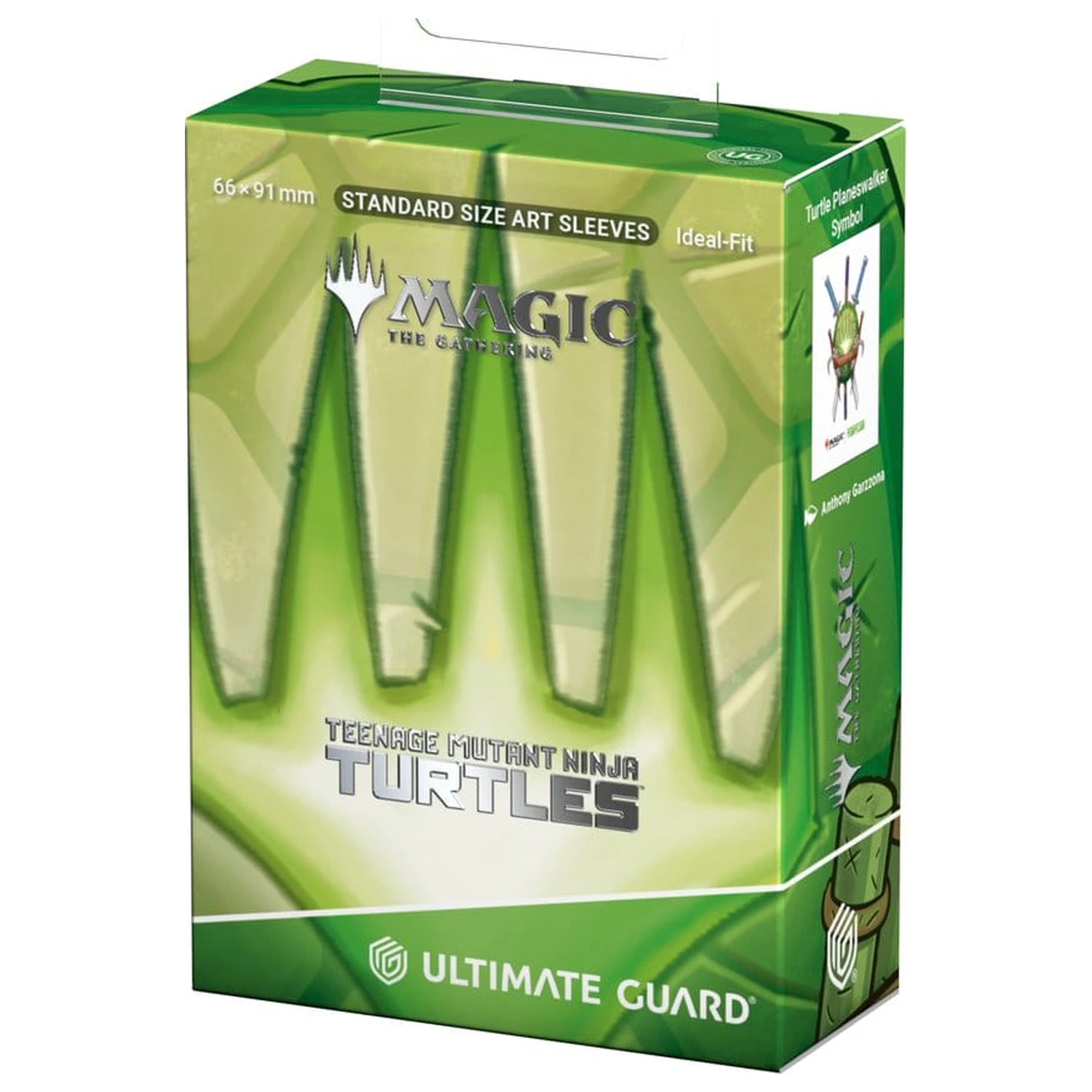Ultimate Guard Art Sleeves Magic: The Gathering | Teenage Mutant Ninja Turtles - Turtle Planeswalker Symbol fotografija proizvoda