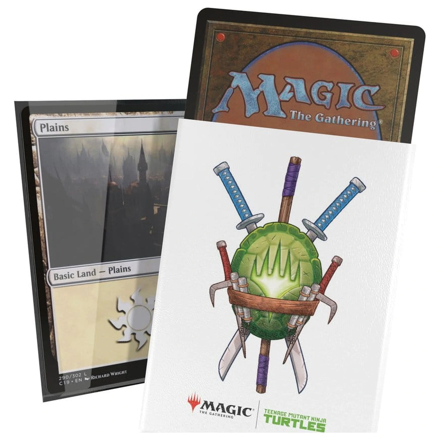Ultimate Guard Art Sleeves Magic: The Gathering | Teenage Mutant Ninja Turtles - Turtle Planeswalker Symbol fotografija proizvoda