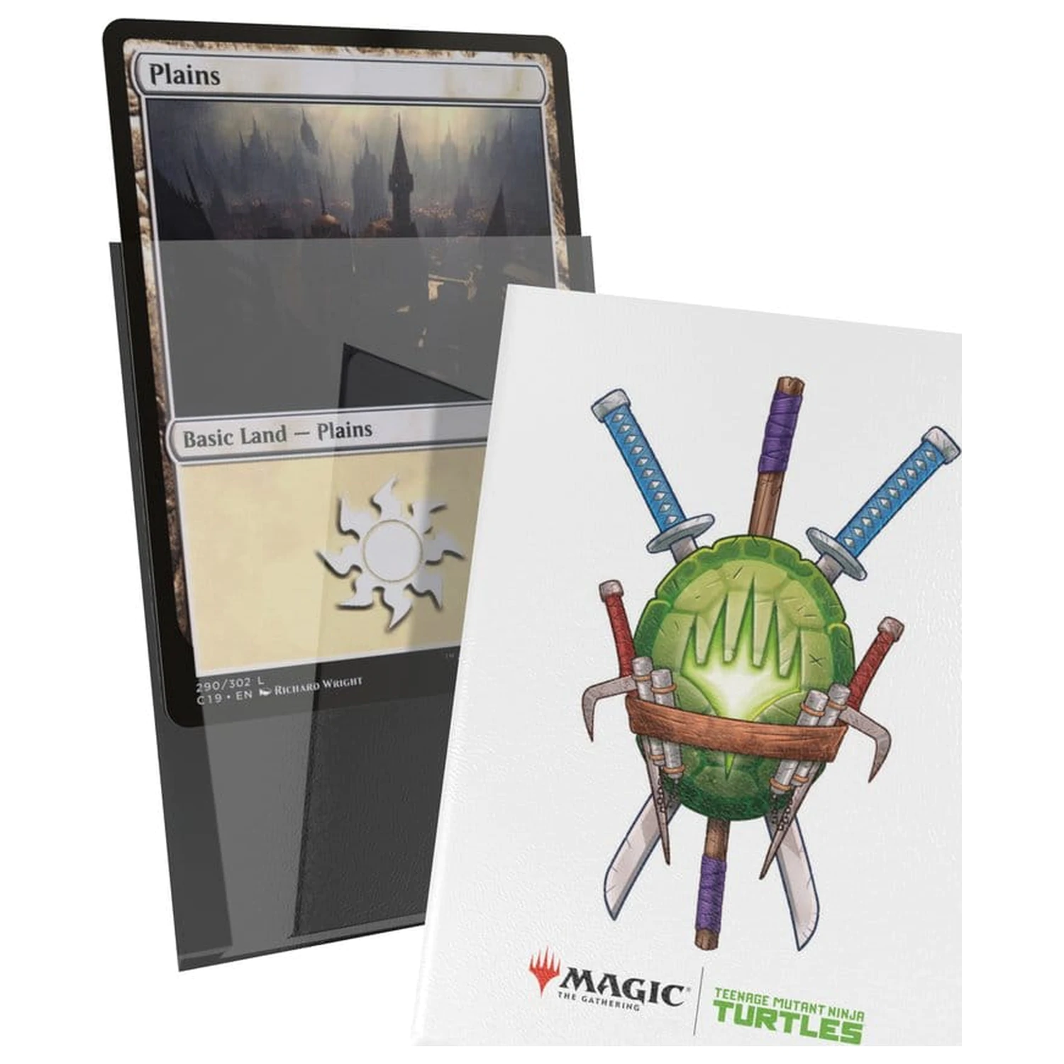 Ultimate Guard Art Sleeves Magic: The Gathering | Teenage Mutant Ninja Turtles - Turtle Planeswalker Symbol fotografija proizvoda