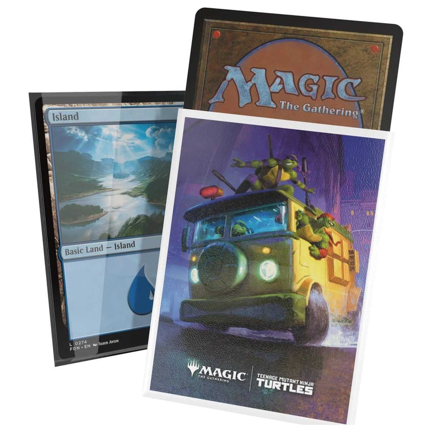 Ultimate Guard Art Sleeves Magic: The Gathering | Teenage Mutant Ninja Turtles - Turtle Van fotografija proizvoda