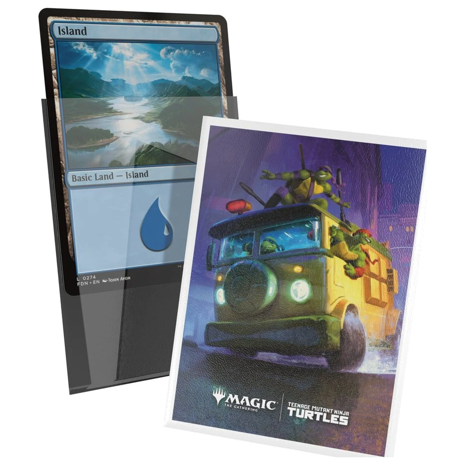 Ultimate Guard Art Sleeves Magic: The Gathering | Teenage Mutant Ninja Turtles - Turtle Van fotografija proizvoda