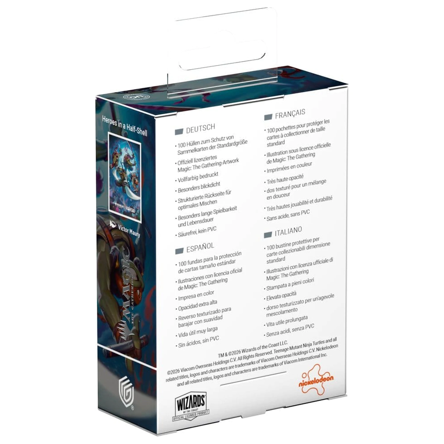 Ultimate Guard Art Sleeves Magic: The Gathering | Teenage Mutant Ninja Turtles - Heroes in a Half Shell zaštitne navlake za karte fotografija proizvoda