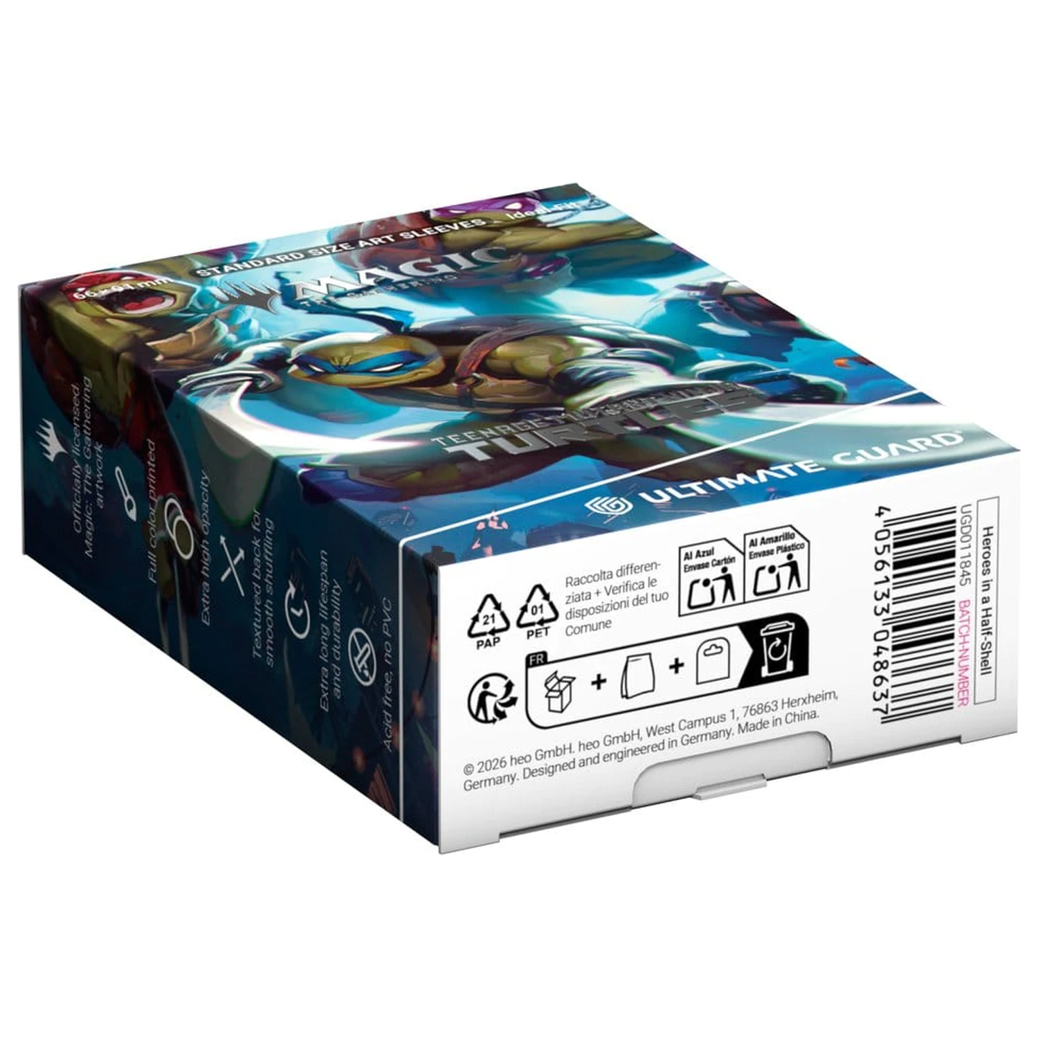 Ultimate Guard Art Sleeves Magic: The Gathering | Teenage Mutant Ninja Turtles - Heroes in a Half Shell zaštitne navlake za karte fotografija proizvoda