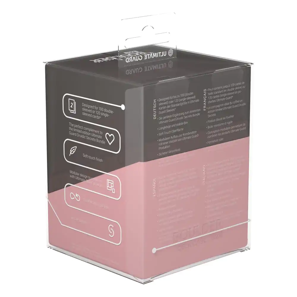 Ultimate Guard Boulder 100+ Druidic Secrets Fatum (Dusty Pink) Kutija za karte fotografija proizvoda