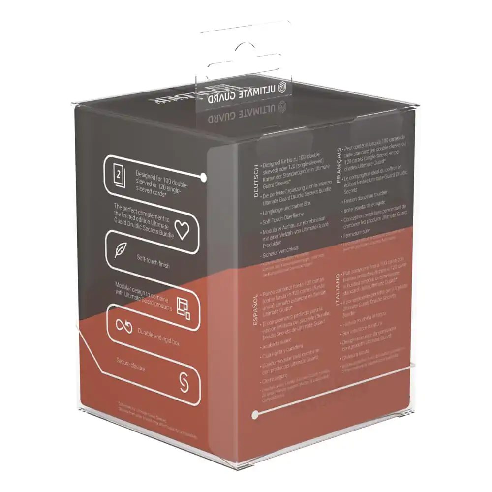 Ultimate Guard Boulder 100+ Druidic Secrets Impetus (Tamno Narančasta) kutija za karte fotografija proizvoda