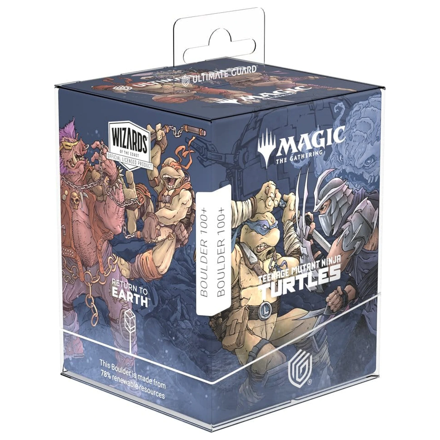 Ultimate Guard RTE Boulder 100+ Magic: The Gathering | Teenage Mutant Ninja Turtles - Technodrome Battle fotografija proizvoda