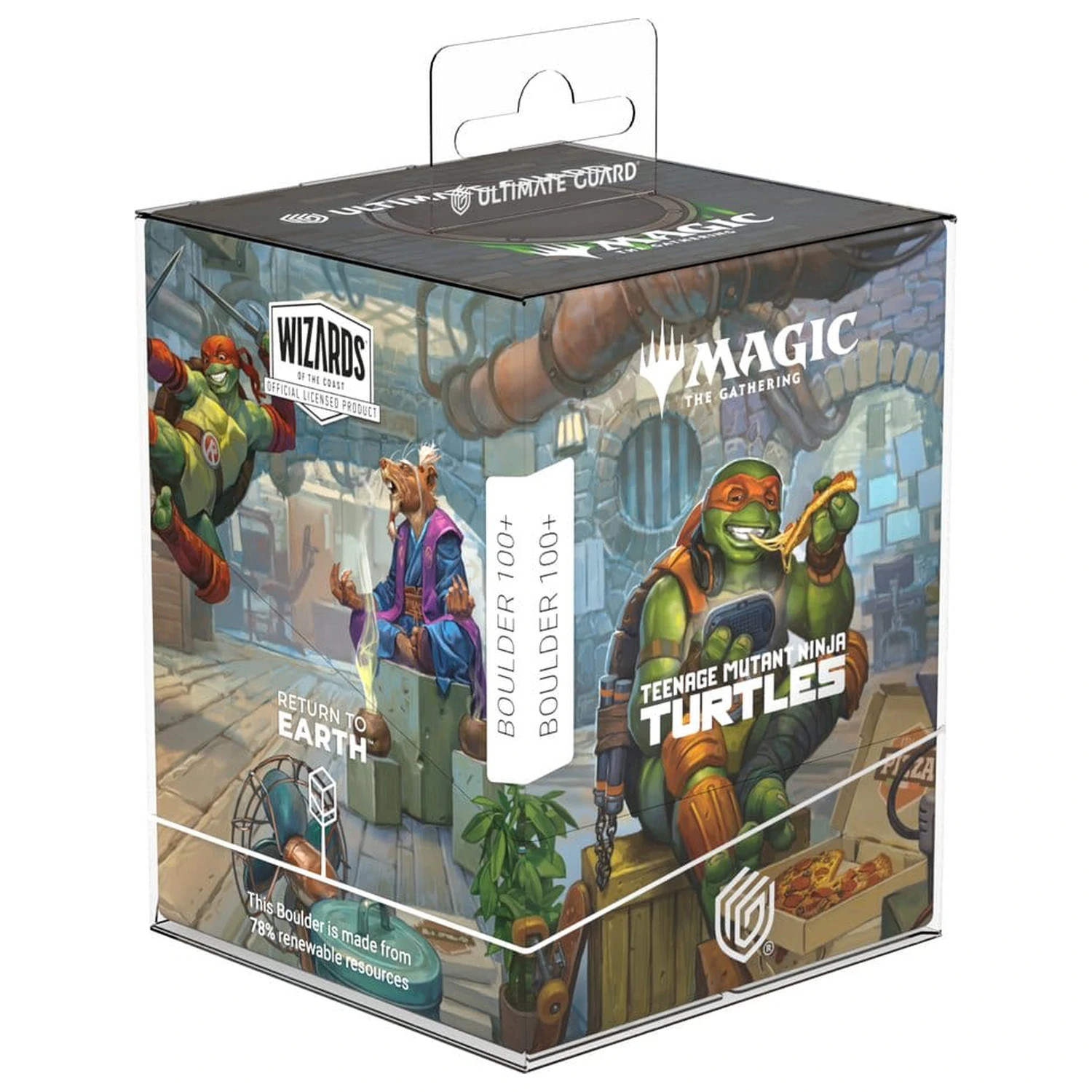 Ultimate Guard RTE Boulder 100+ Magic: The Gathering | Teenage Mutant Ninja Turtles - Turtle Lair fotografija proizvoda