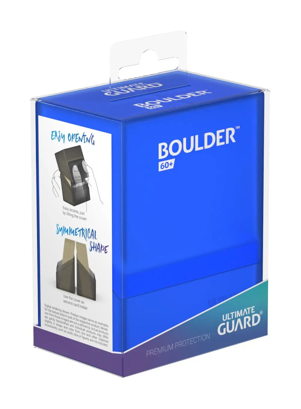 Ultimate Guard Boulder kutija za špil karata 60+ Standardne veličine Sapphire fotografija proizvoda