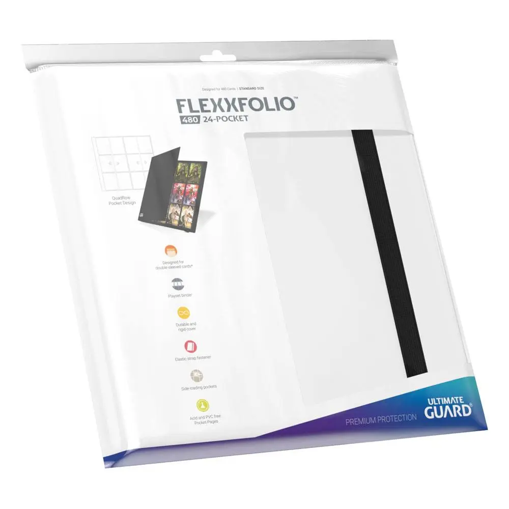 Ultimate Guard Flexxfolio 480 - 24-džepni (Quadrow) - Bijela fotografija proizvoda