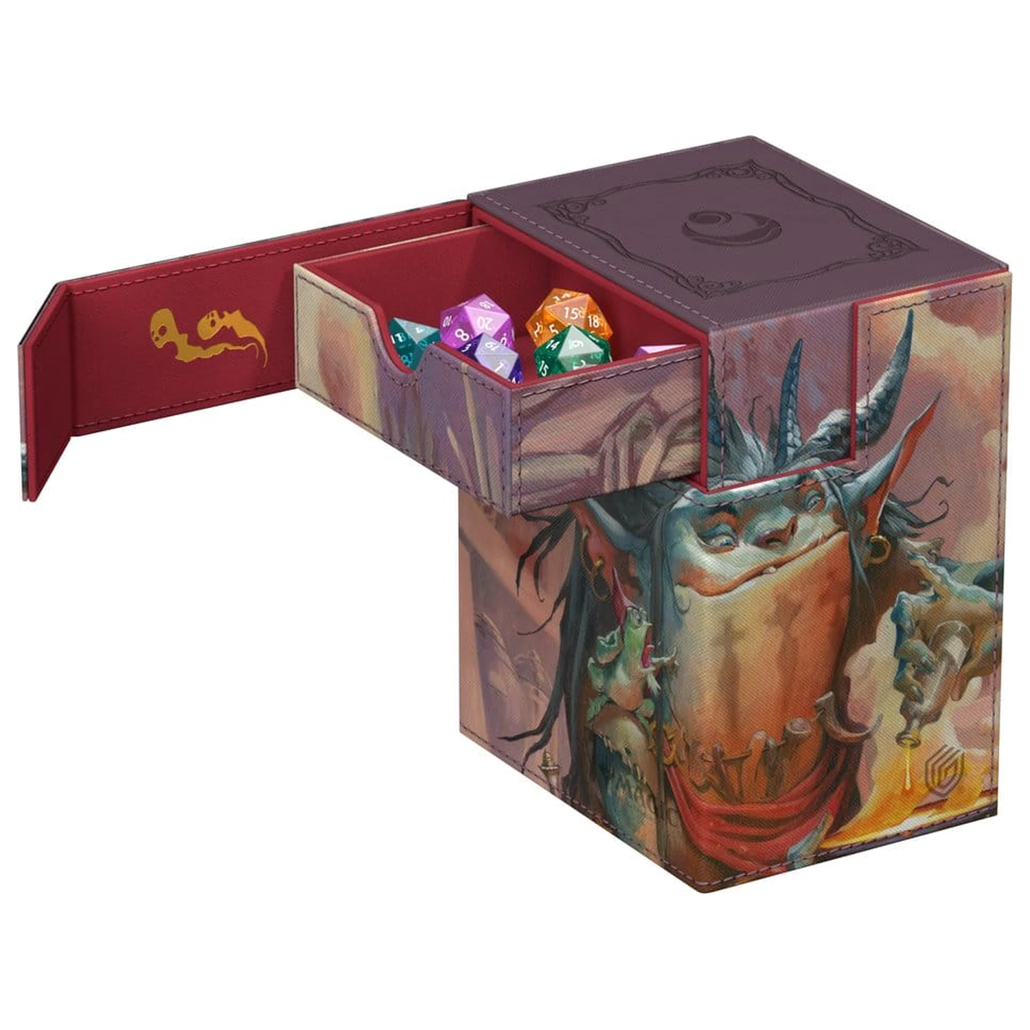 Ultimate Guard Flip'n'Tray 133+ Xenoskin Magic: The Gathering "Lorwyn Eclipsed" - Grub, Storied Matriarch fotografija proizvoda