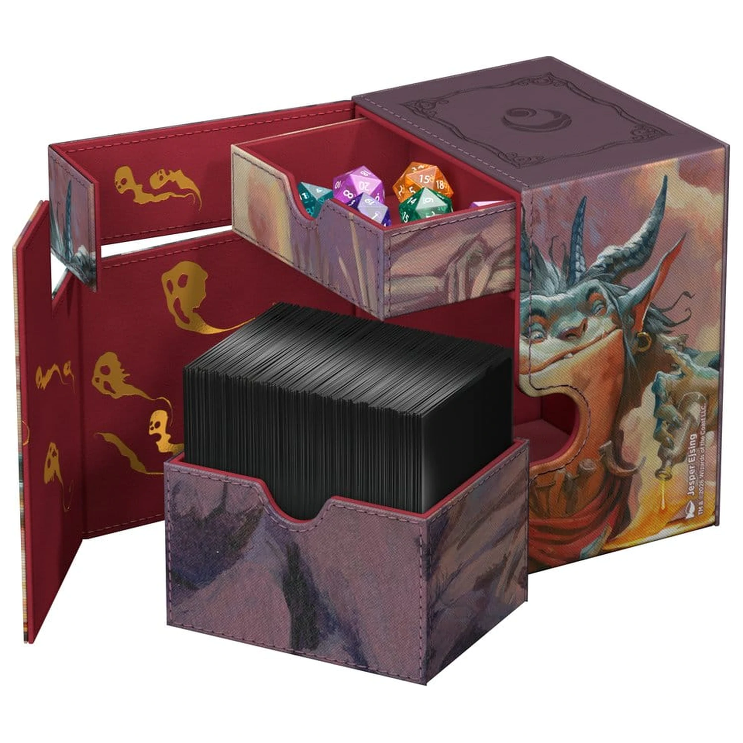 Ultimate Guard Flip'n'Tray 133+ Xenoskin Magic: The Gathering "Lorwyn Eclipsed" - Grub, Storied Matriarch fotografija proizvoda
