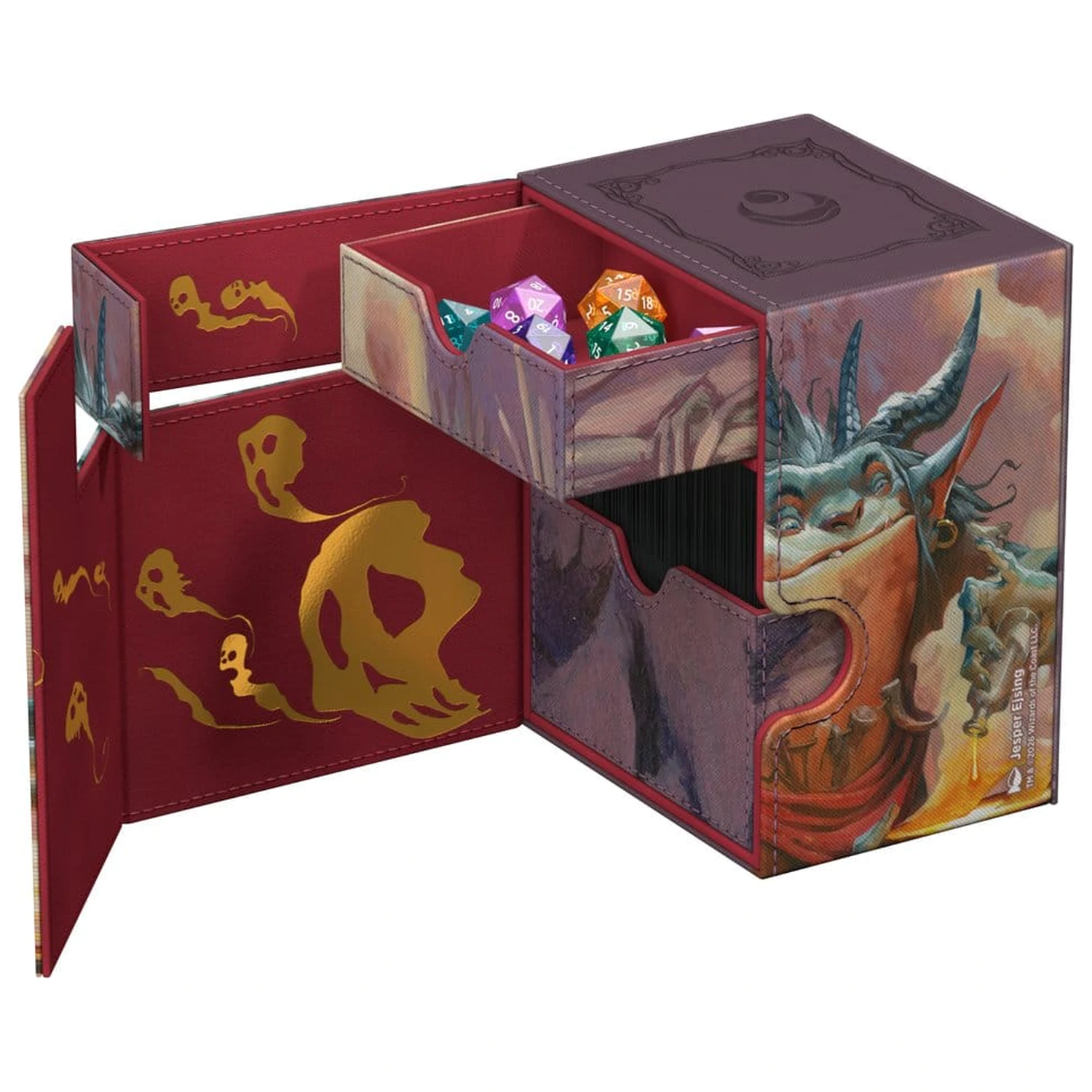 Ultimate Guard Flip'n'Tray 133+ Xenoskin Magic: The Gathering "Lorwyn Eclipsed" - Grub, Storied Matriarch fotografija proizvoda