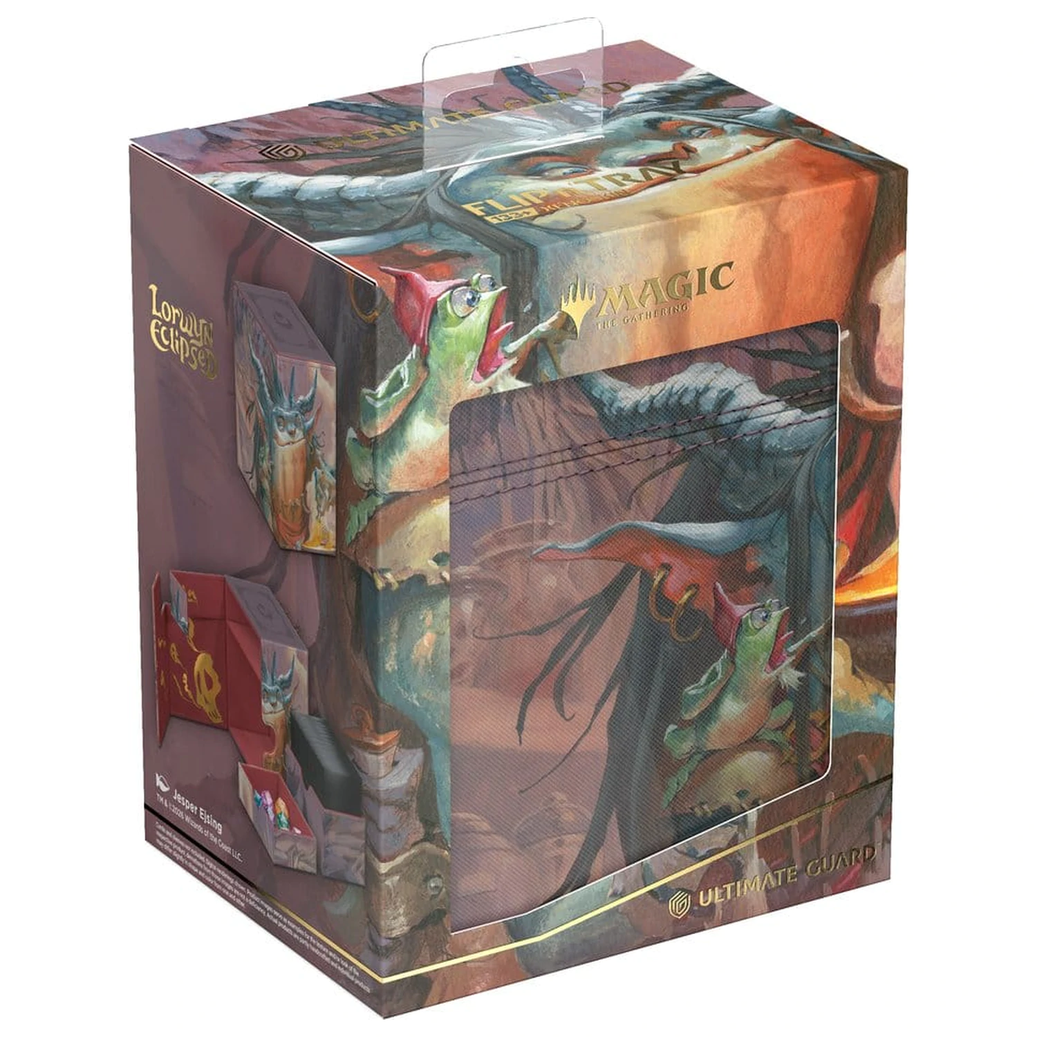 Ultimate Guard Flip'n'Tray 133+ Xenoskin Magic: The Gathering "Lorwyn Eclipsed" - Grub, Storied Matriarch fotografija proizvoda