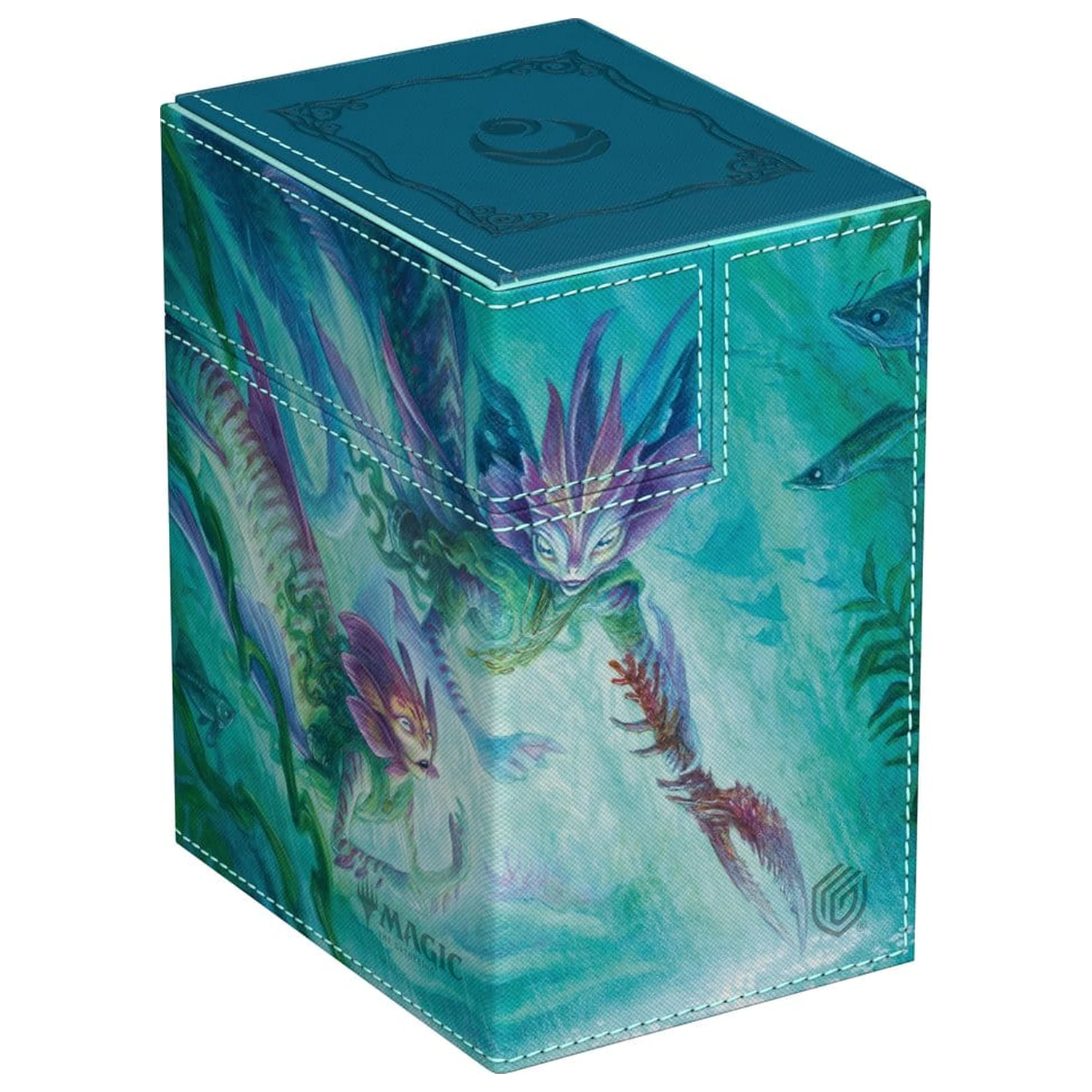 Ultimate Guard Flip'n'Tray 133+ Xenoskin Magic: The Gathering "Lorwyn Eclipsed" - Silvergill Mentor fotografija proizvoda