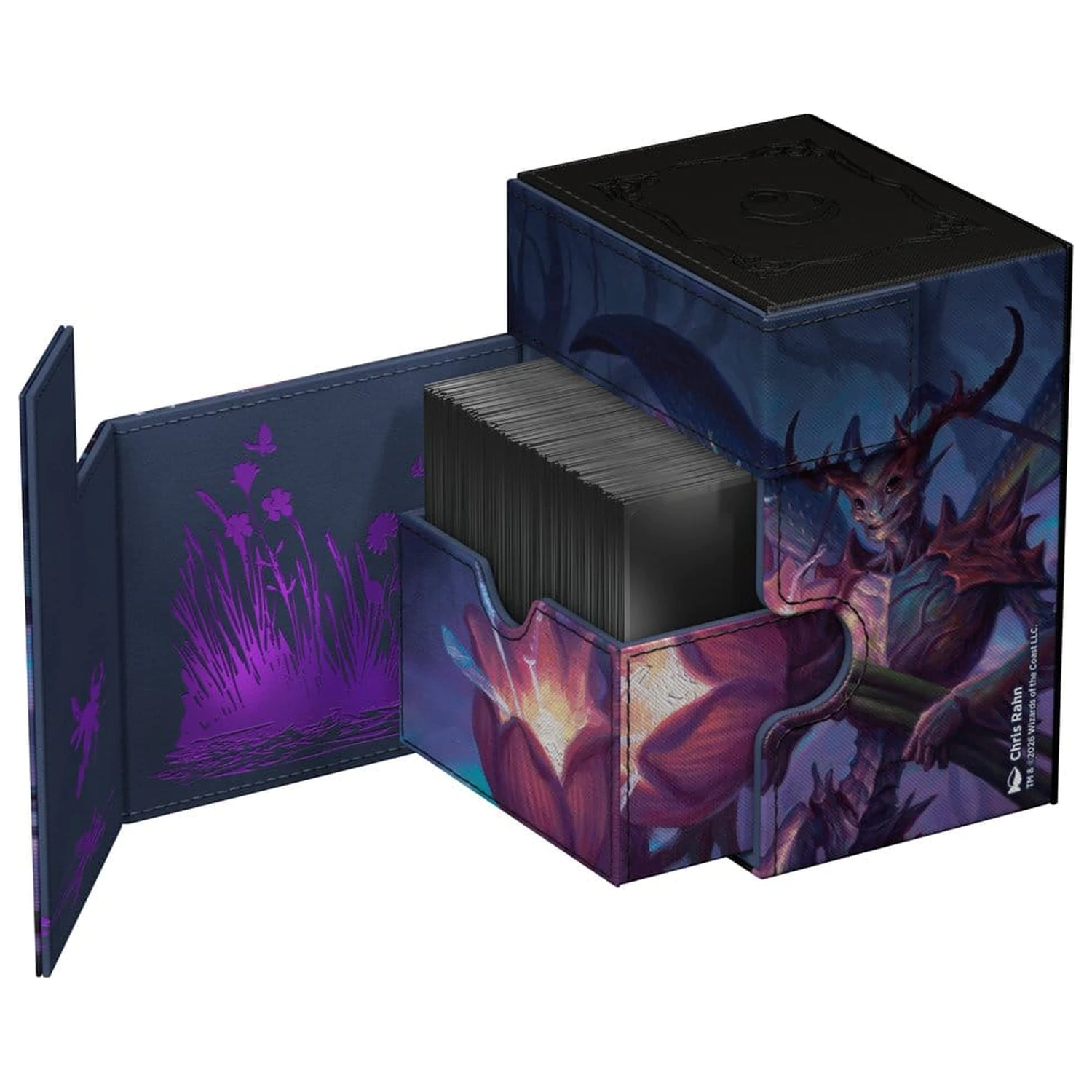 Ultimate Guard Flip'n'Tray 133+ Xenoskin Magic: The Gathering "Lorwyn Eclipsed" - Bitterbloom Bearer fotografija proizvoda