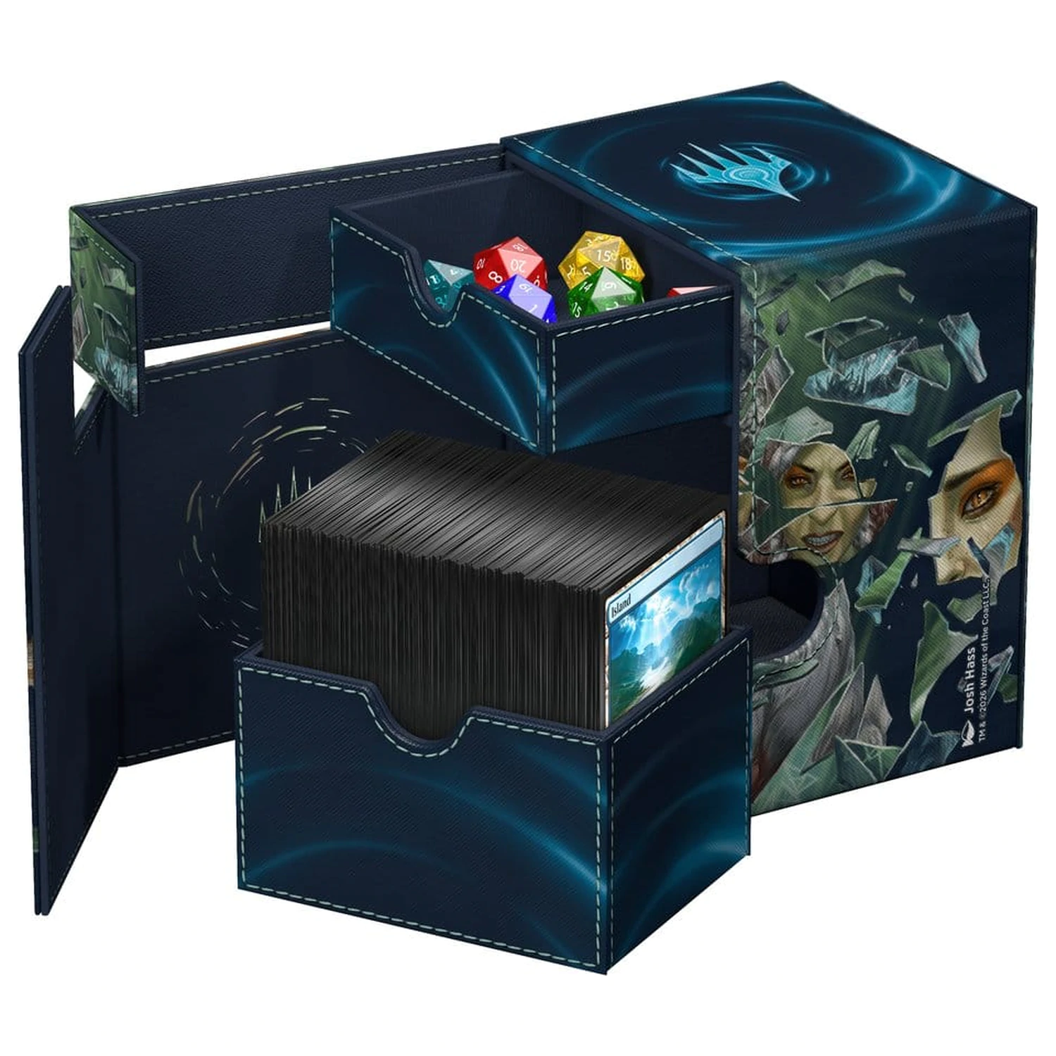 Ultimate Guard Flip'n'Tray 133+ Xenoskin Magic: The Gathering "Reality Fracture" - Way of the Mind Sculptor / Way of the Paradox fotografija proizvoda
