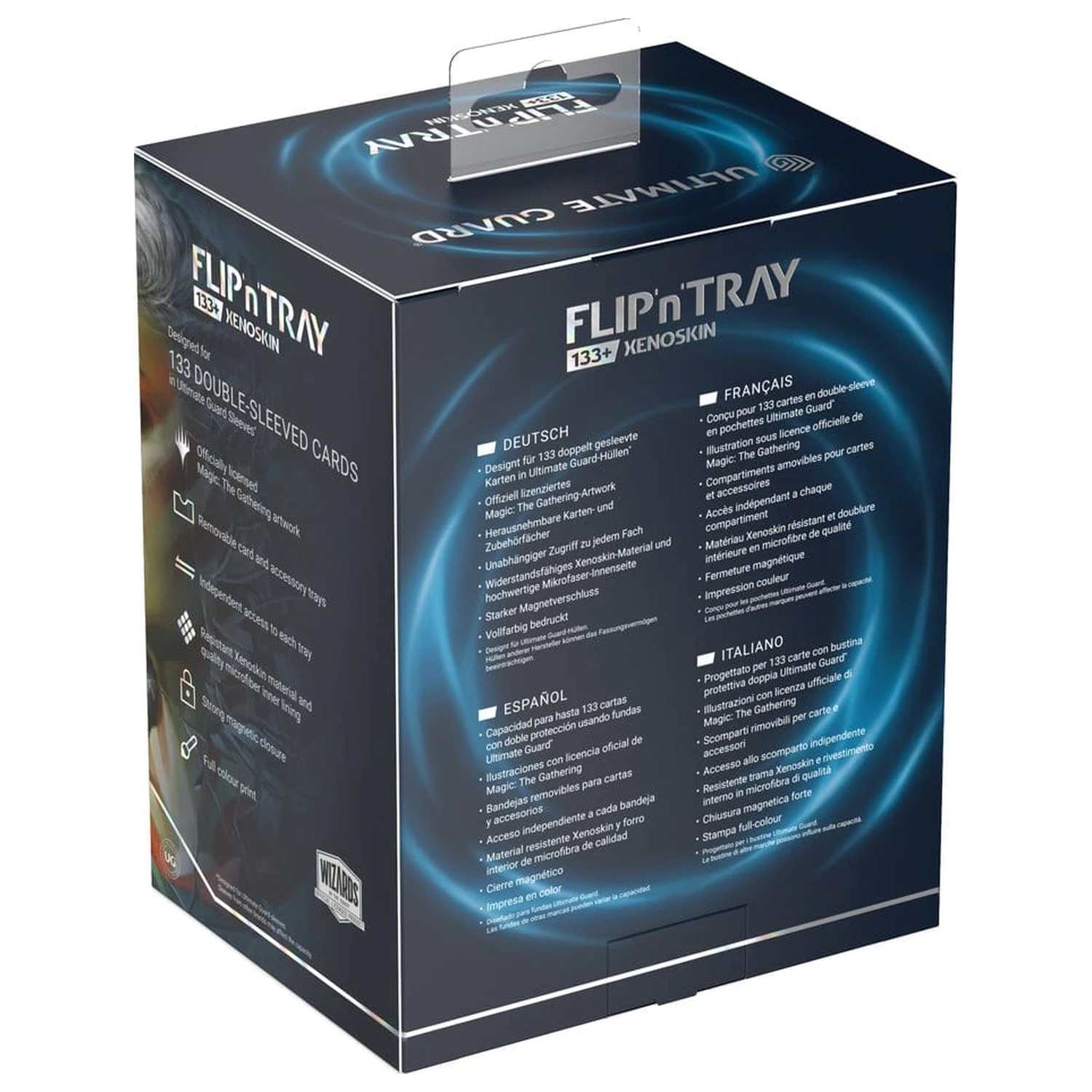 Ultimate Guard Flip'n'Tray 133+ Xenoskin Magic: The Gathering "Reality Fracture" - Way of the Mind Sculptor / Way of the Paradox fotografija proizvoda