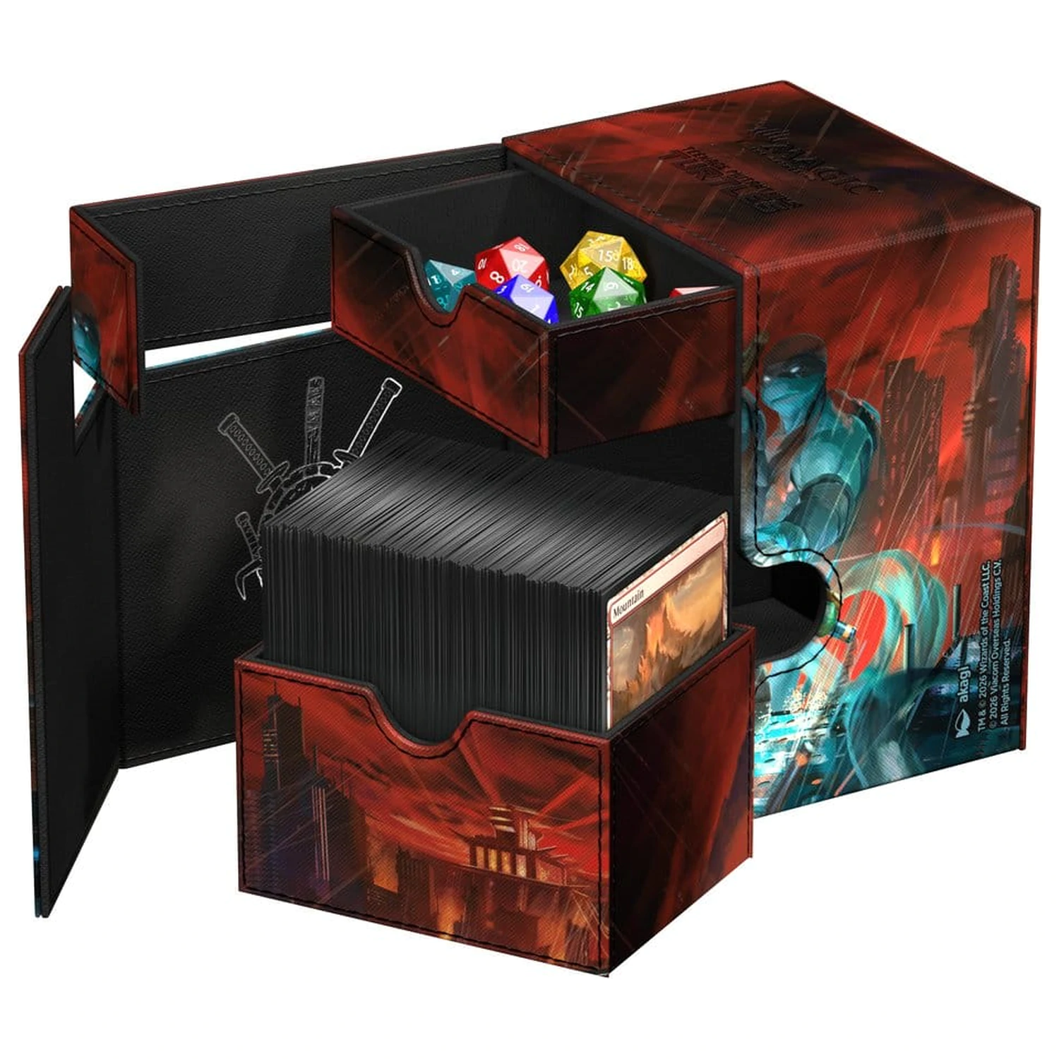 Ultimate Guard Flip'n'Tray 133+ Xenoskin Magic: The Gathering | Teenage Mutant Ninja Turtles - Last Ronin fotografija proizvoda