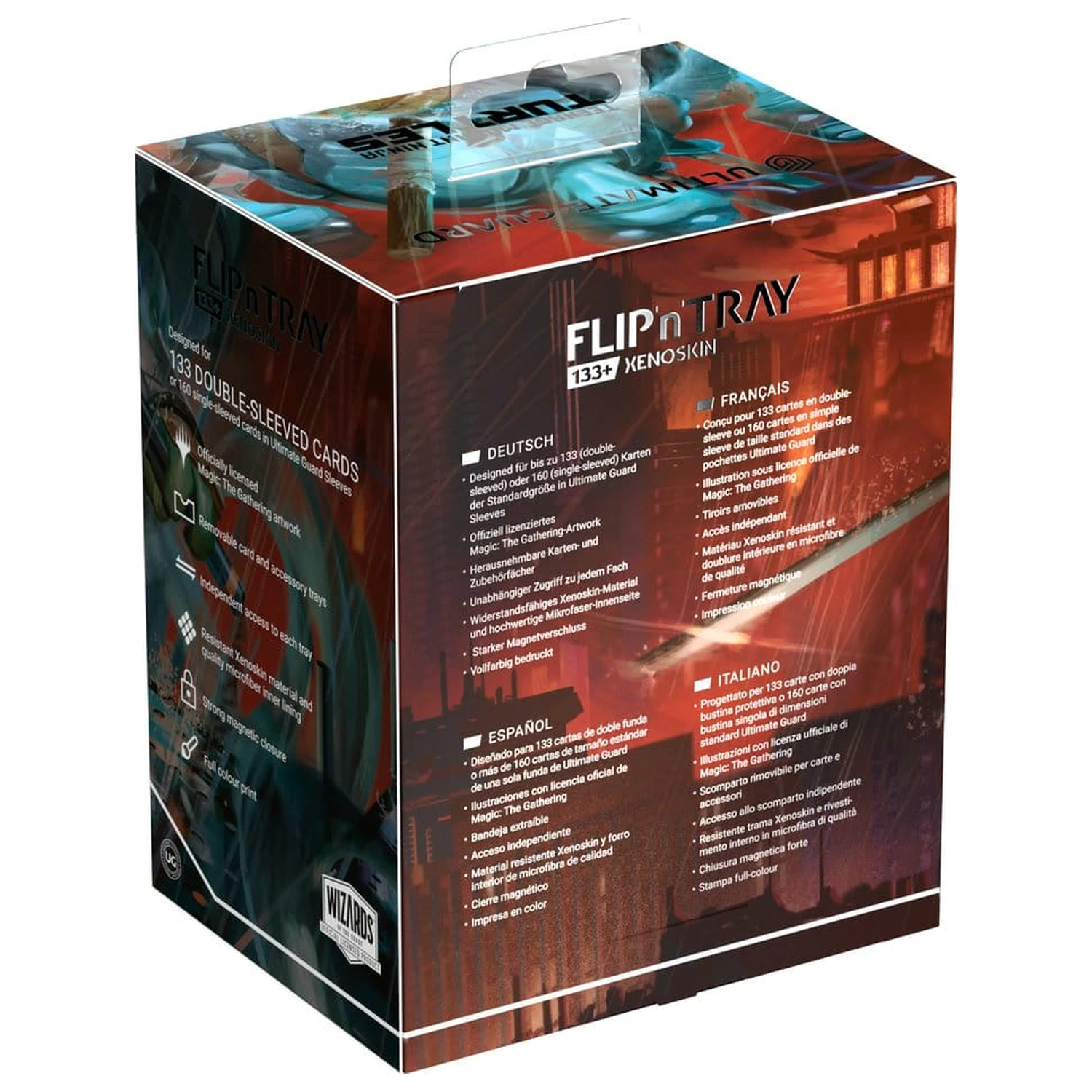 Ultimate Guard Flip'n'Tray 133+ Xenoskin Magic: The Gathering | Teenage Mutant Ninja Turtles - Last Ronin fotografija proizvoda